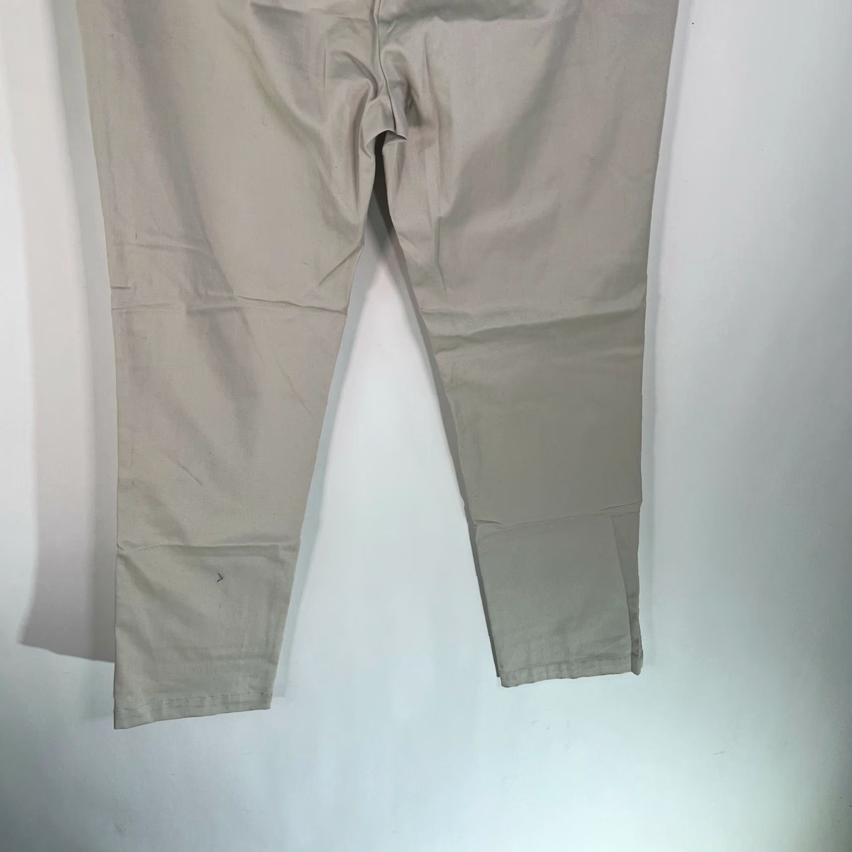 Vintage Structure Collection Mens Mid Rise Slim Fit Classic Beige Dress Pants 34X32 Size US 34 / EU 50 - 5 Thumbnail