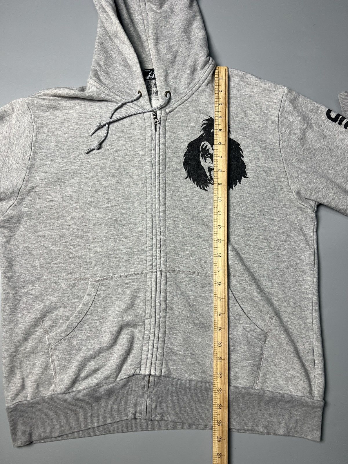 Hysteric Glamour Vintage Hysteric Glamour Kiss Band Zipper Hoodie Size US M / EU 48-50 / 2 - 21 Thumbnail