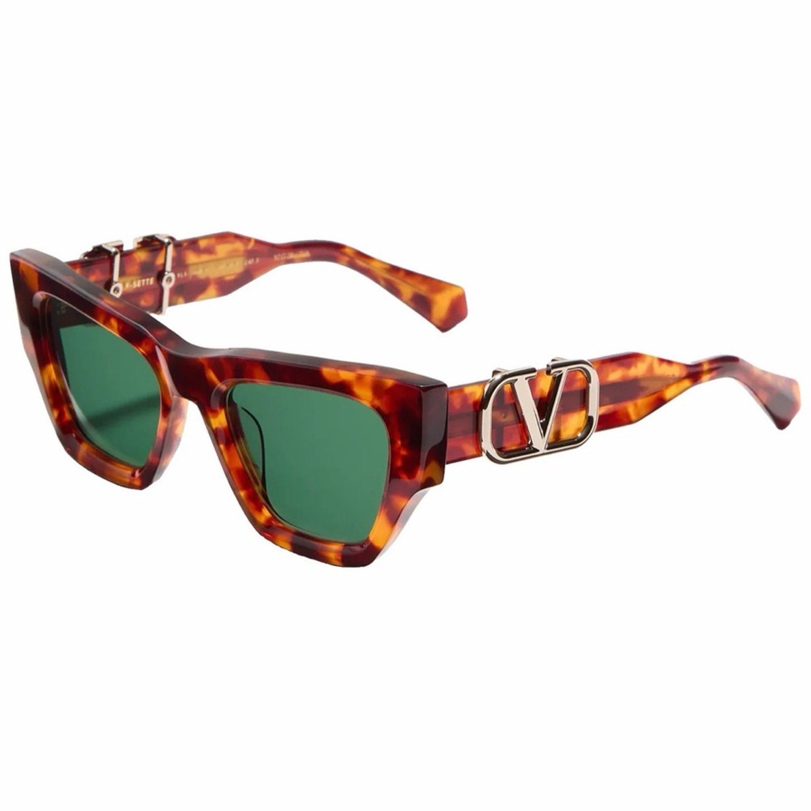 Valentino New Valentino Tortoise Sunglasses V SETTE VLS 166B Authentic Size ONE SIZE - 1 Thumbnail