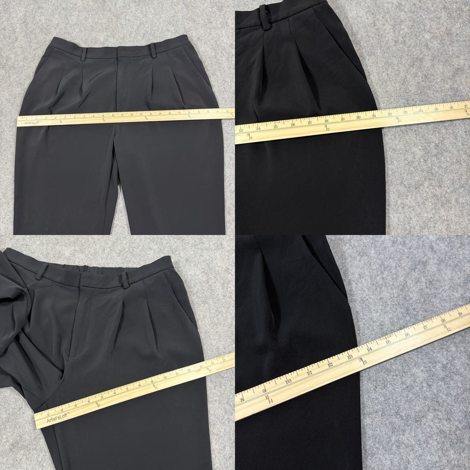 Uniqlo Uniqlo Casual Ankle Taper Pants Women's L Black Size 36" / US 14 / IT 50 - 8 Thumbnail