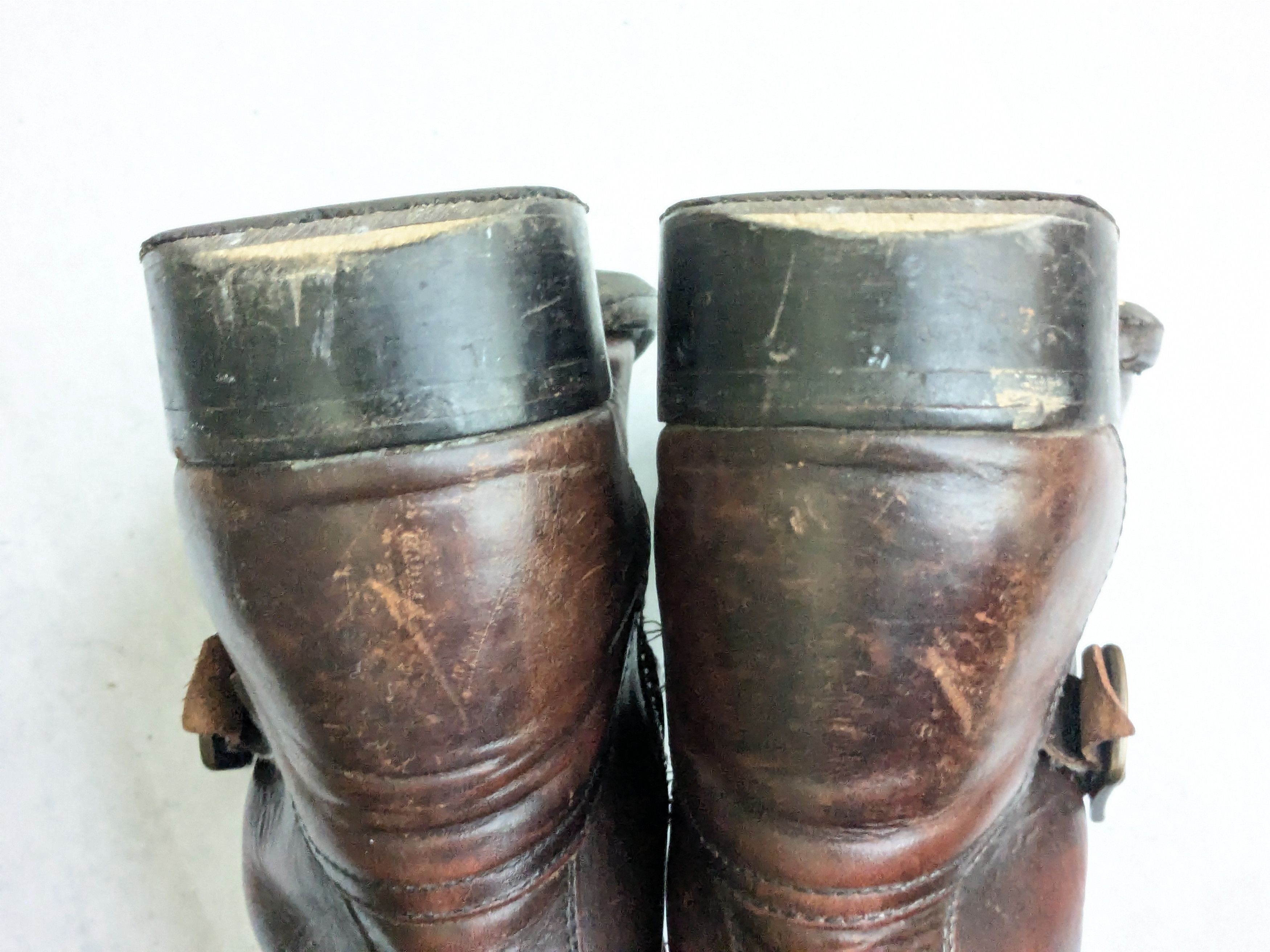 Frye Frye Engineer Boots Brown 10.5 Leather Buckle Size US 10.5 / EU 43-44 - 15 Thumbnail