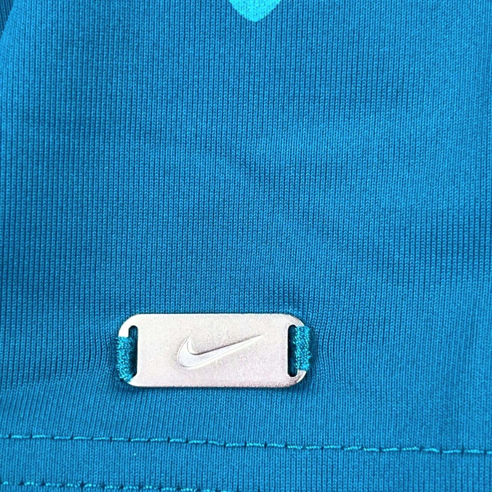 Nike Nike Golf Polo Shirt Men XL Teal Blue Dri-Fit Standard Geometric Spotted Wicking Size US XL / EU 56 / 4 - 5 Thumbnail