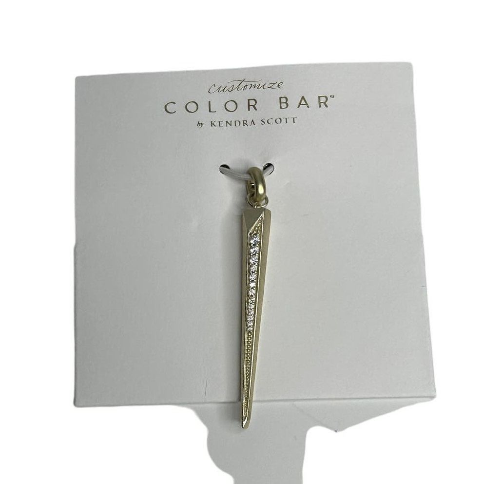 Kendra Scott Kendra Scott Sun Spike Tassel Charm Necklace Vintage Silver Size ONE SIZE - 6 Thumbnail