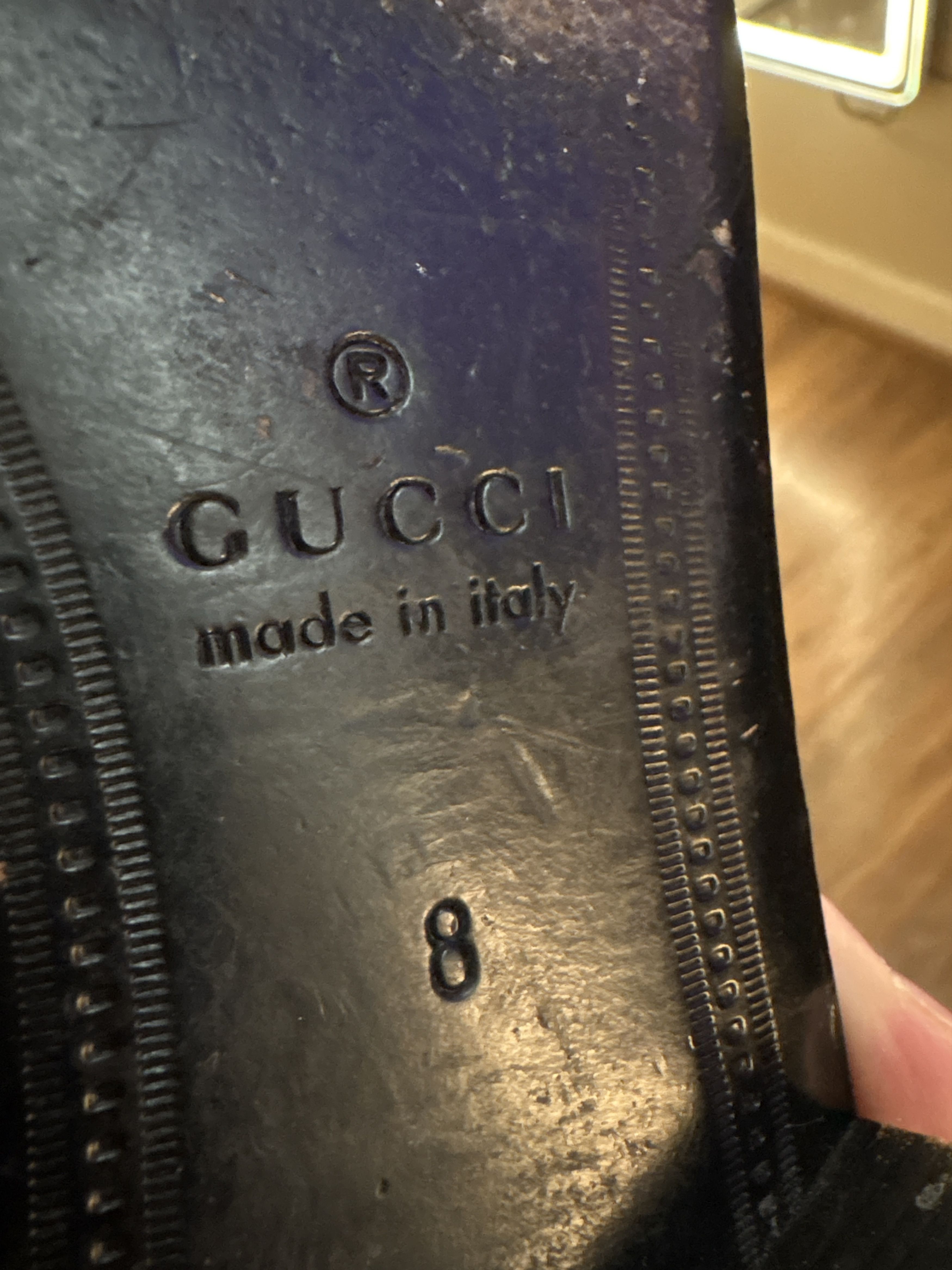 Gucci Green Velvet Slides Size US 9 / EU 42 - 8 Thumbnail