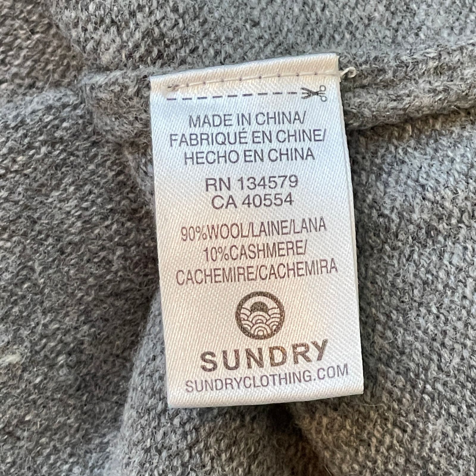 Sundry Sundry Stars Hearts Lightning Cashmere Blend Sweater Size XS Size XS / US 0-2 / IT 36-38 - 6 Thumbnail