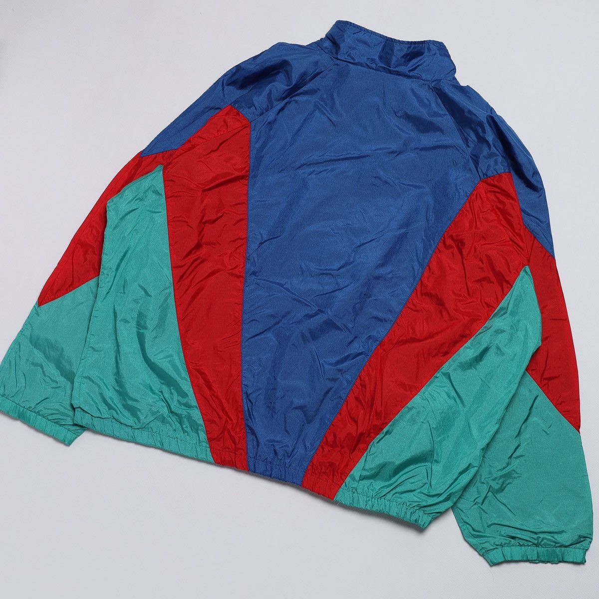 Adidas Vintage Adidas Zip Track Top Jacket Red Green Blue 90s Size US L / EU 52-54 / 3 - 9 Thumbnail