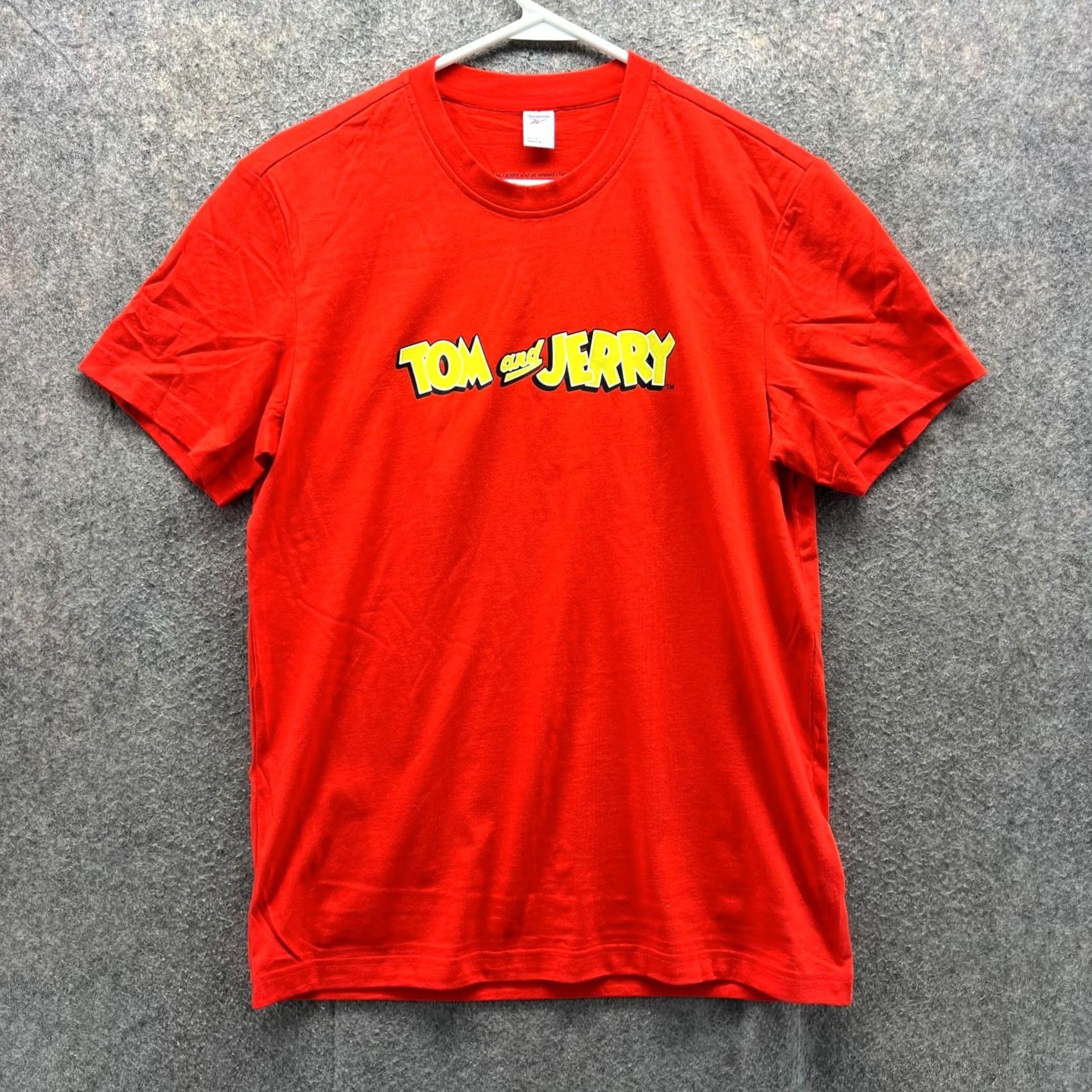 Reebok Reebok Shirt Men Large Red Short Sleeve Tom and Jerry The End Graphic Tee Cotton Size US L / EU 52-54 / 3 - 2 Thumbnail