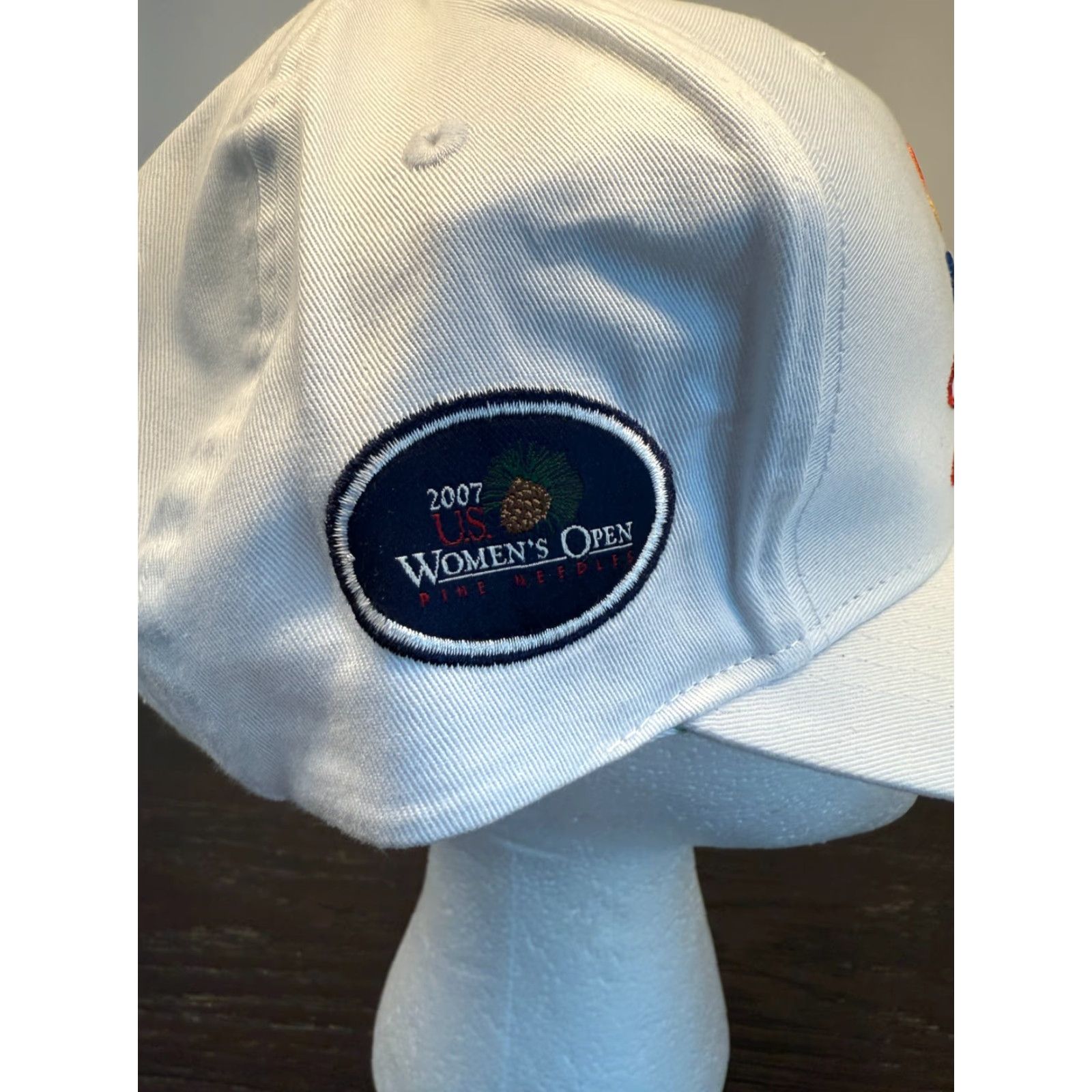 Vintage NBC Sports Ahead Hat Mens One Size White Adjustable Golf Strapback Size ONE SIZE - 4 Thumbnail
