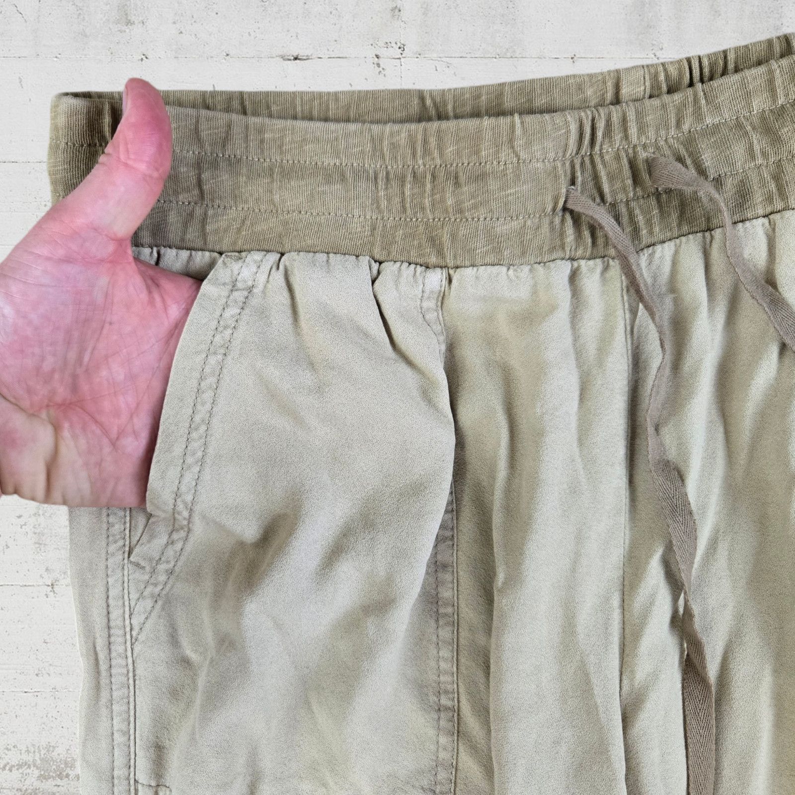 Splendid Splendid Tan High Waisted Joggers Size XL Size 38" / US 16 / IT 52 - 4 Thumbnail