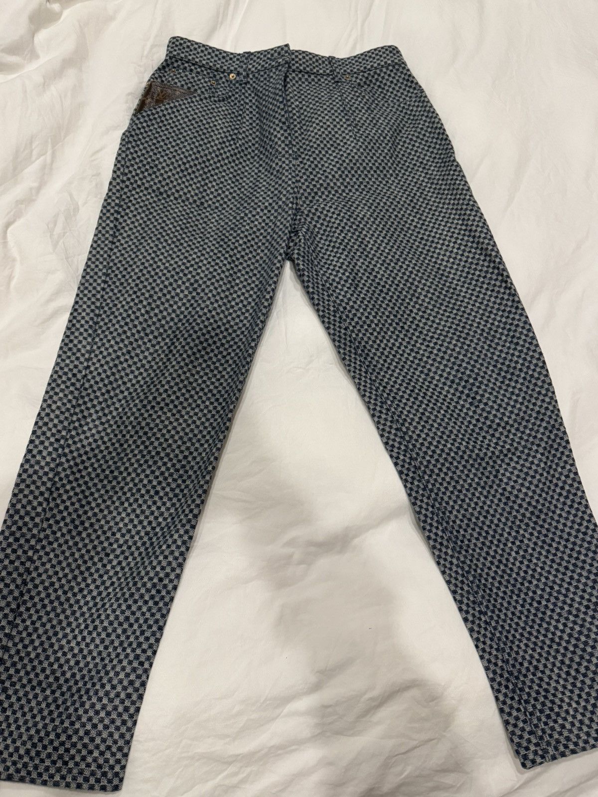 Louis Vuitton LV Denim Pants (Jeans) Navy Size US 31 - 9 Thumbnail