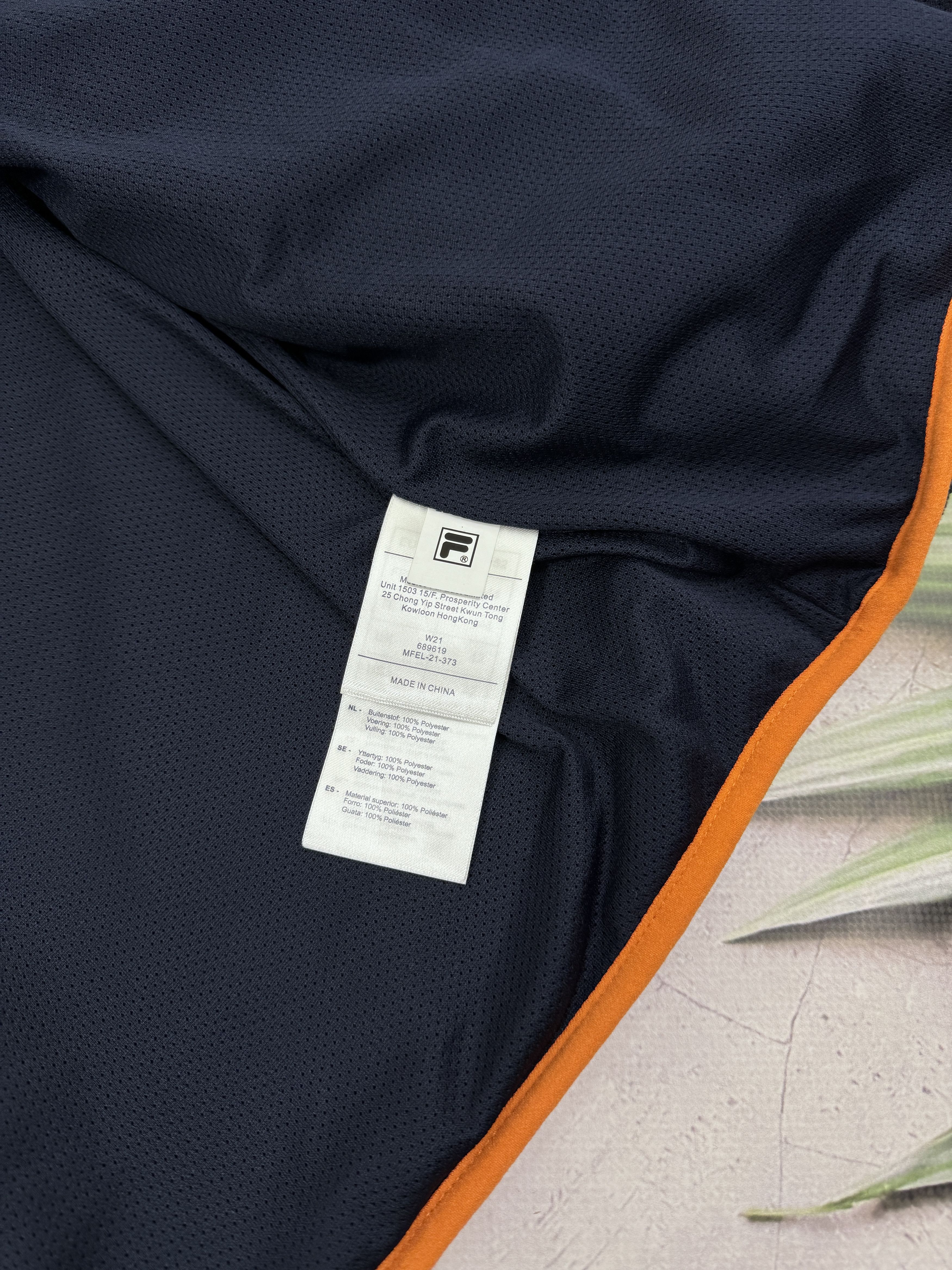 Designer × Fila Fila Fleece Jacket with Nylon Inserts Trims Size US M / EU 48-50 / 2 - 9 Thumbnail