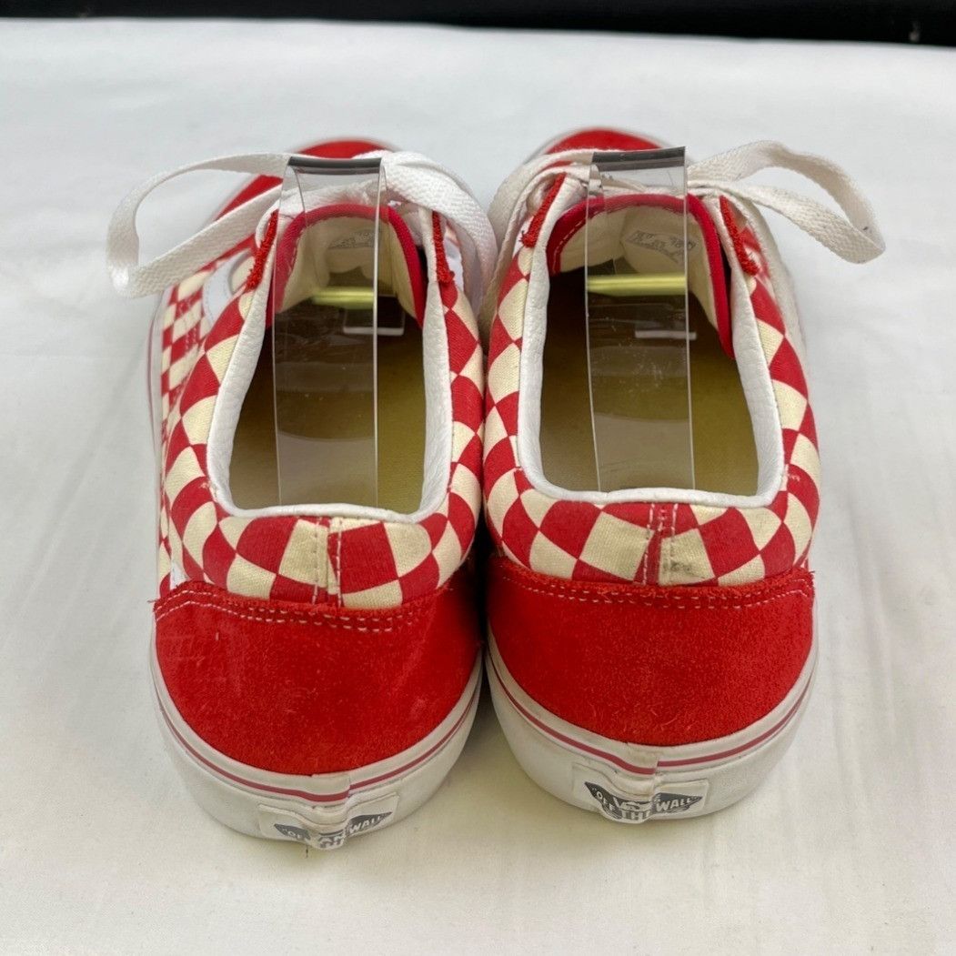 Vans Vans Unisex Red Old School Shoes/Sneaker SzM9/W10.5 SKU 4281 Size US 10.5 / IT 40.5 - 2 Thumbnail