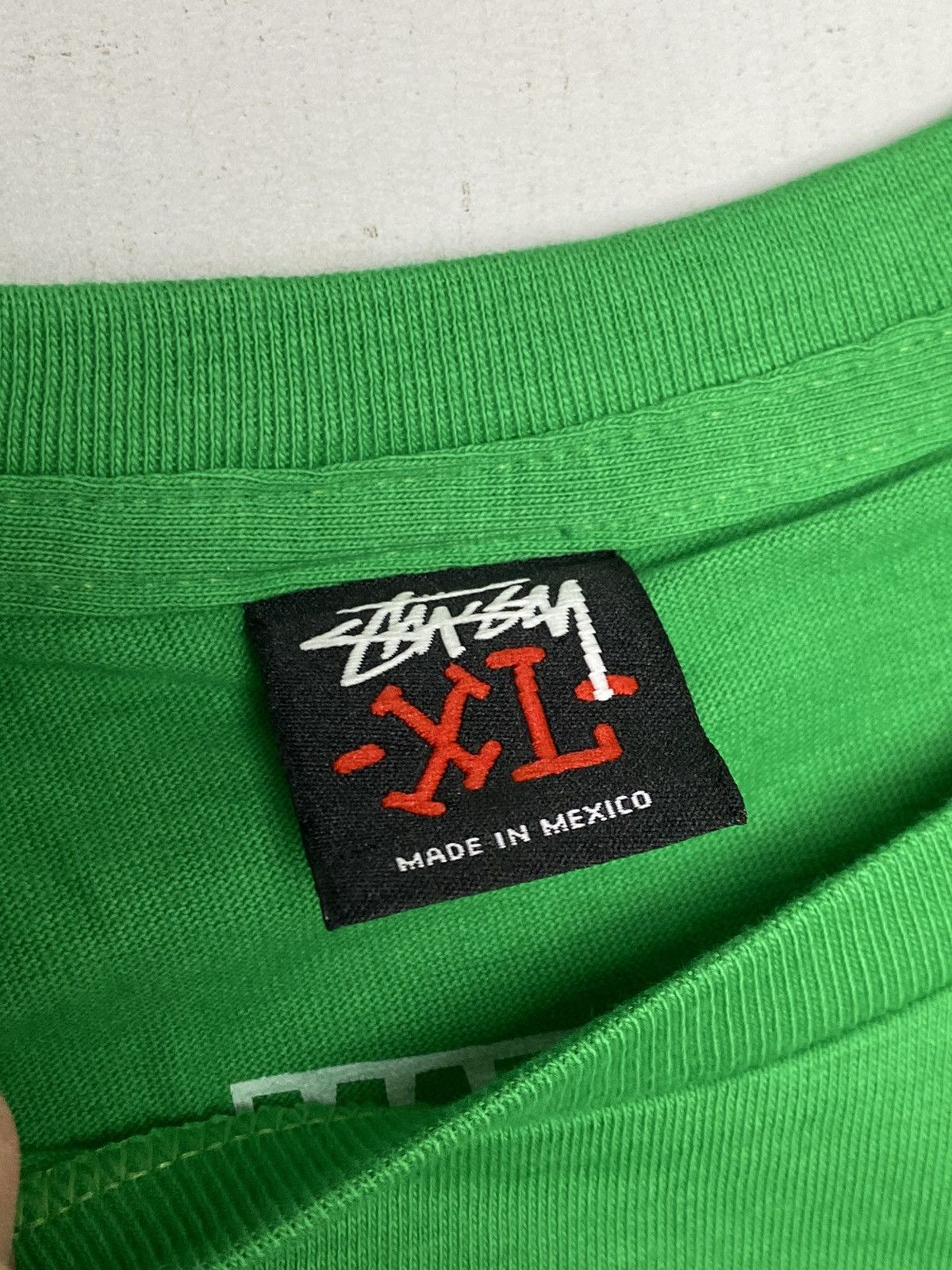 Stussy Marvel X Stüssy World Tour T-shirt, size XL, green new Size US XL / EU 56 / 4 - 3 Thumbnail