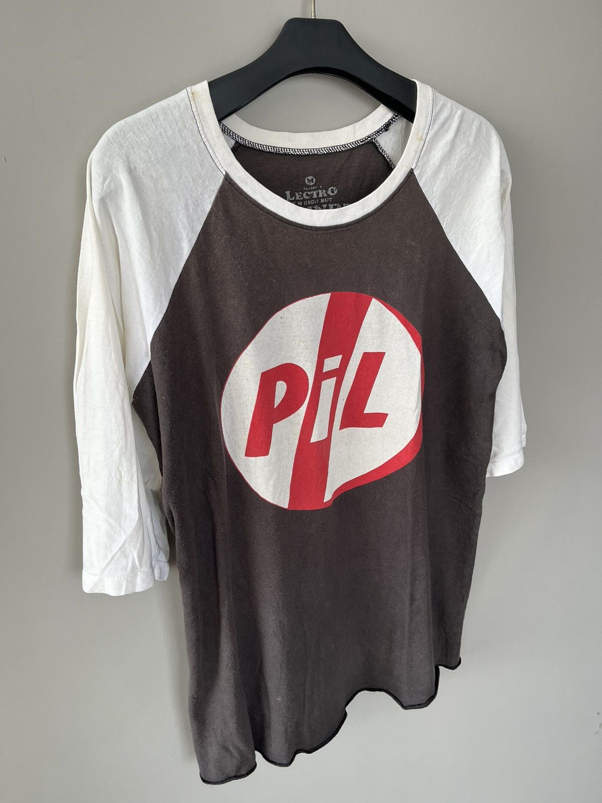 Band Tees × Vintage PUBLIC IMAGE LTD PIL BAND ROCK LOGO VINTAGE REGLAN T-SHIRT Size US M / EU 48-50 / 2 - 2 Thumbnail