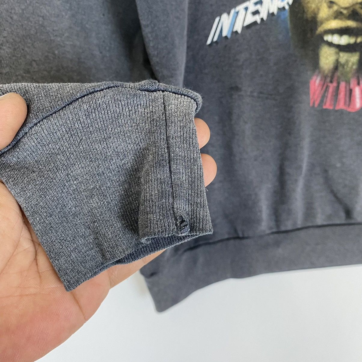 Vintage ✨Very Rare 90's iconic crazy face Denis Rodman sweatshirt Size US M / EU 48-50 / 2 - 8 Thumbnail