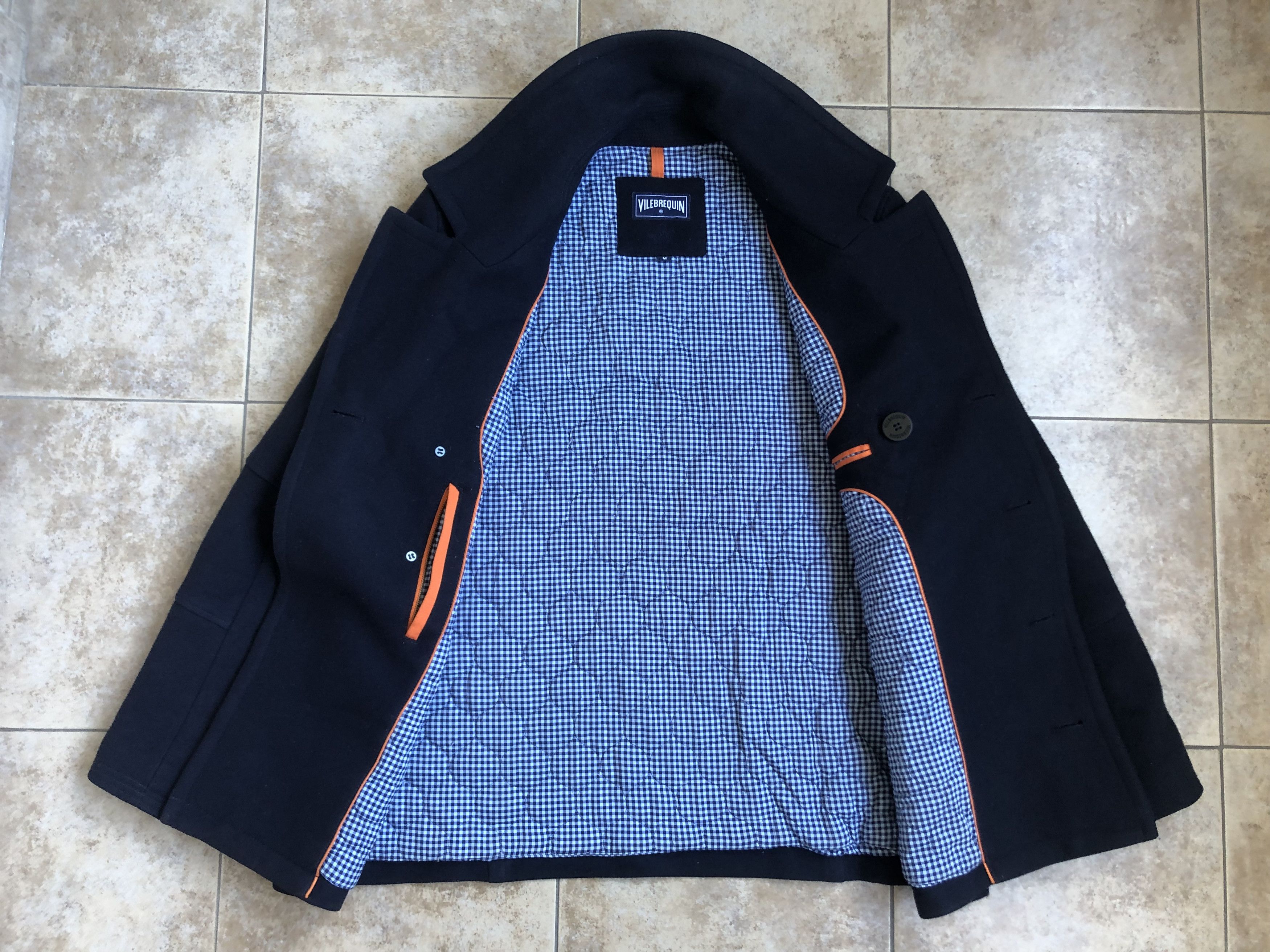 Vilebrequin Vilebrequin Wool Pea Coat Size M Size US M / EU 48-50 / 2 - 19 Thumbnail