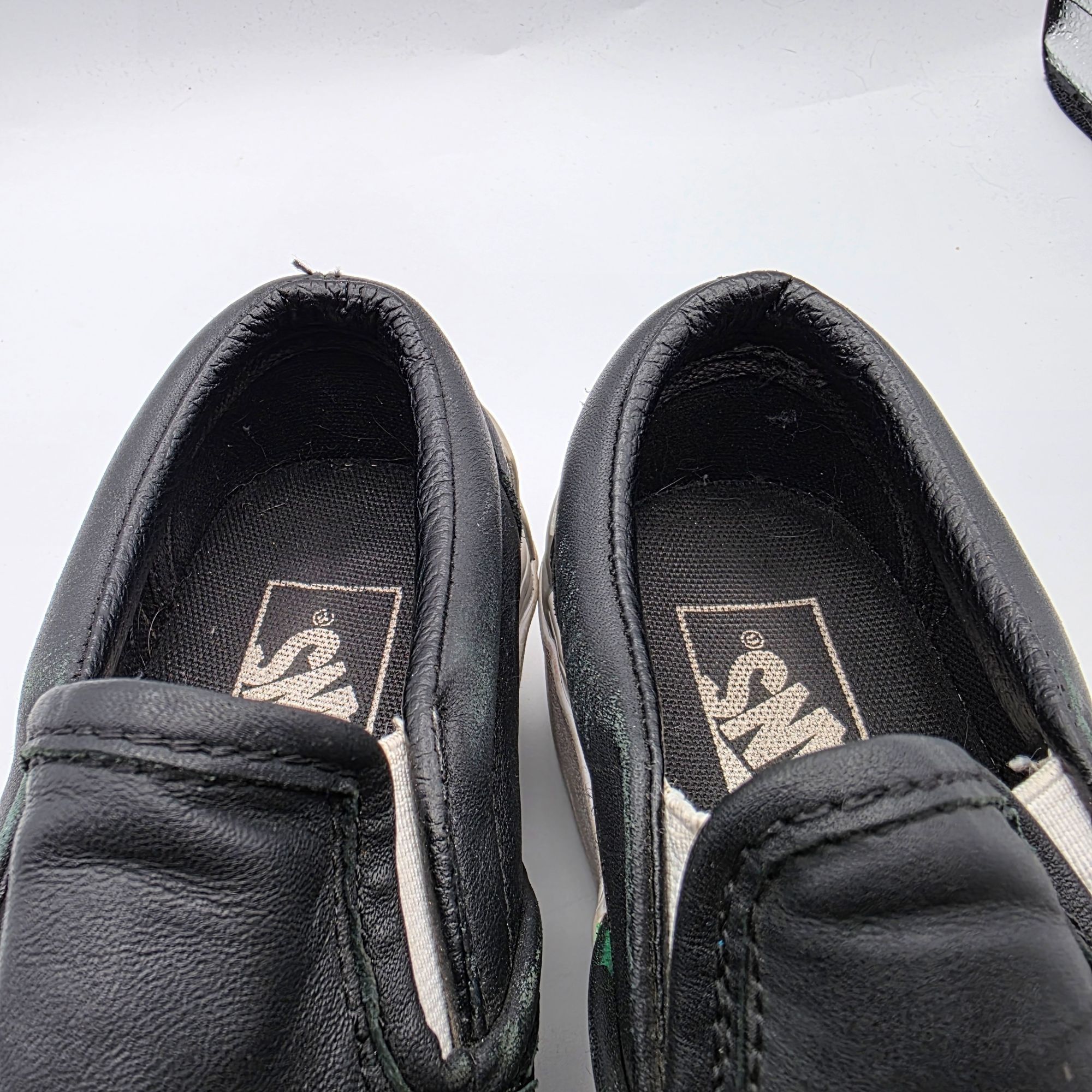 Vans Vans Old Skool Stacked Womens Size 5 Shiny Black Silver Whit Size US 5 / IT 35 - 9 Thumbnail