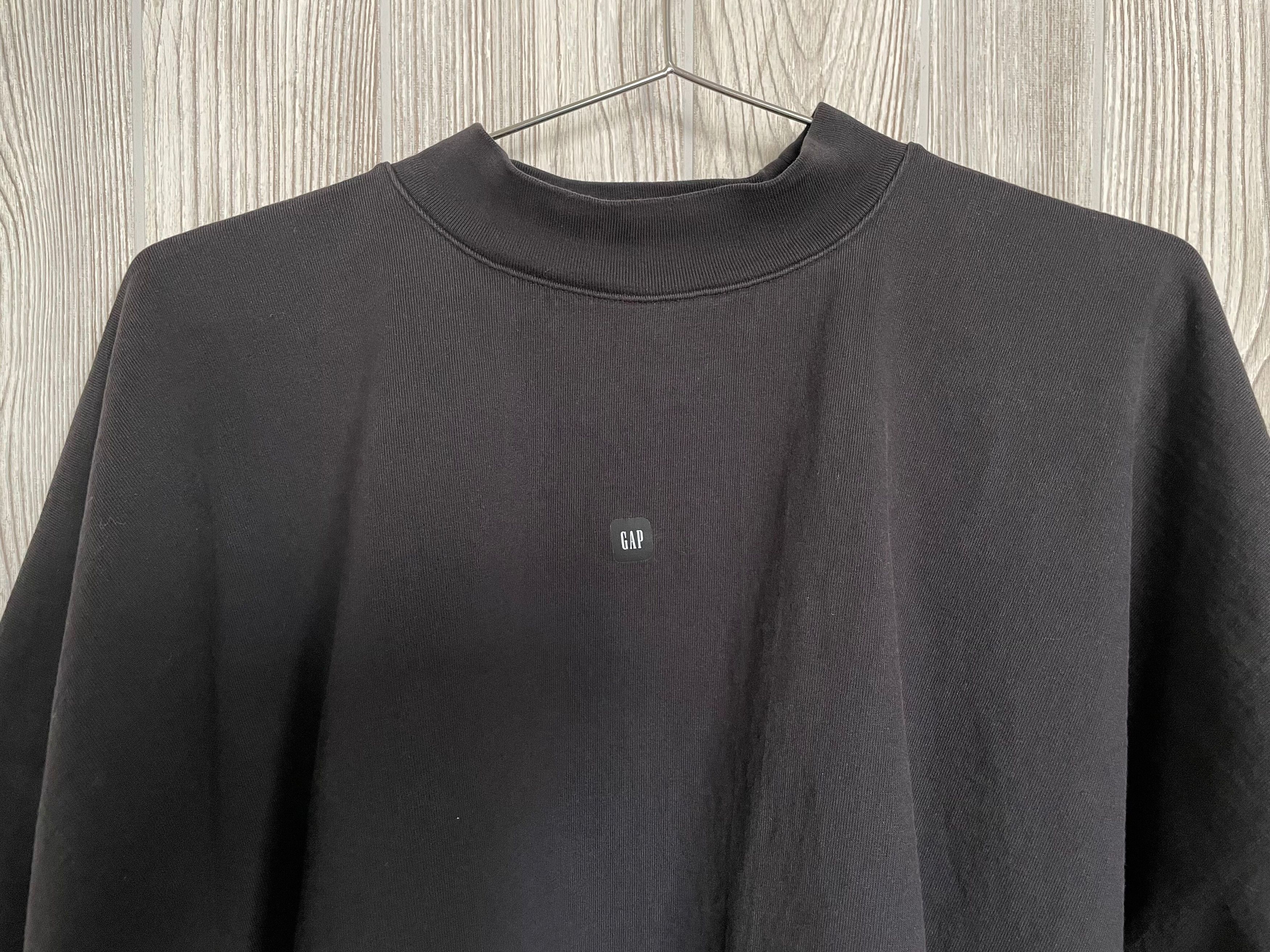 Gap Yeezy x Gap Logo No Seam Tee - Black Size US XS / EU 42 / 0 - 2 Thumbnail