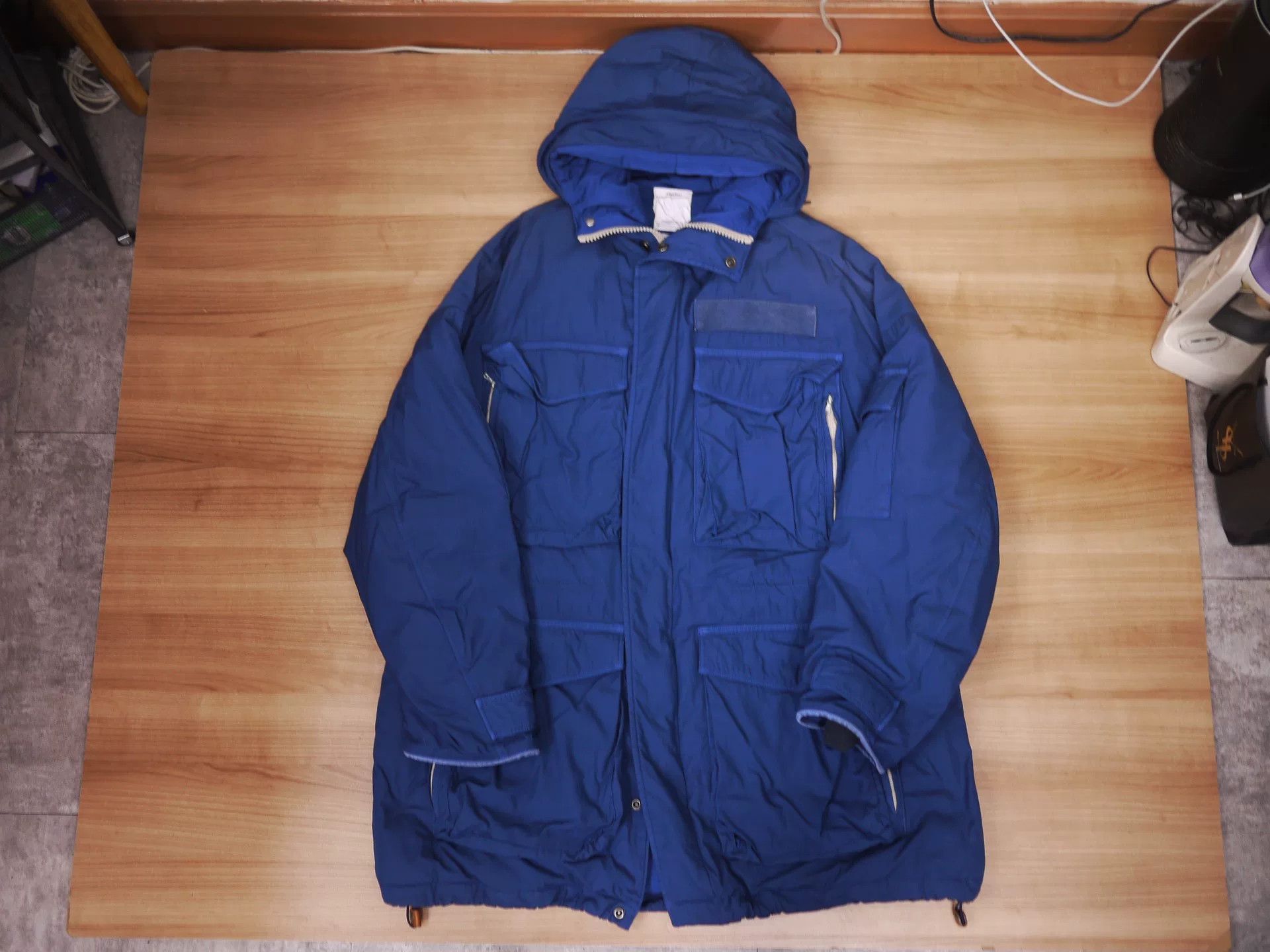 Visvim visvim krupa field down jacket in blue Size US M / EU 48-50 / 2 - 1 Thumbnail