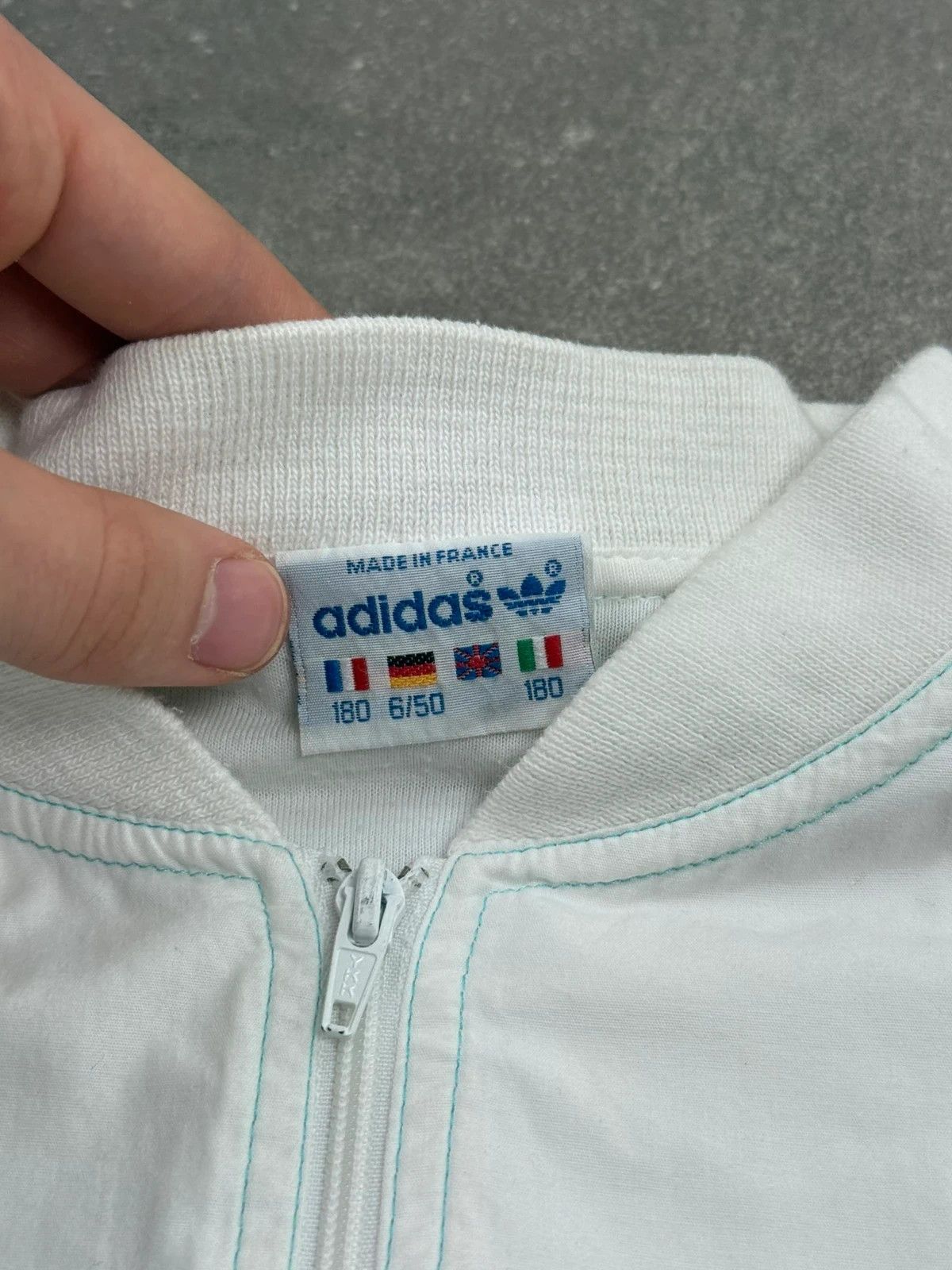 Adidas Adidas vintage 1980s bomber jacket Tennis 80s 70s 90s rétro Size US L / EU 52-54 / 3 - 9 Thumbnail
