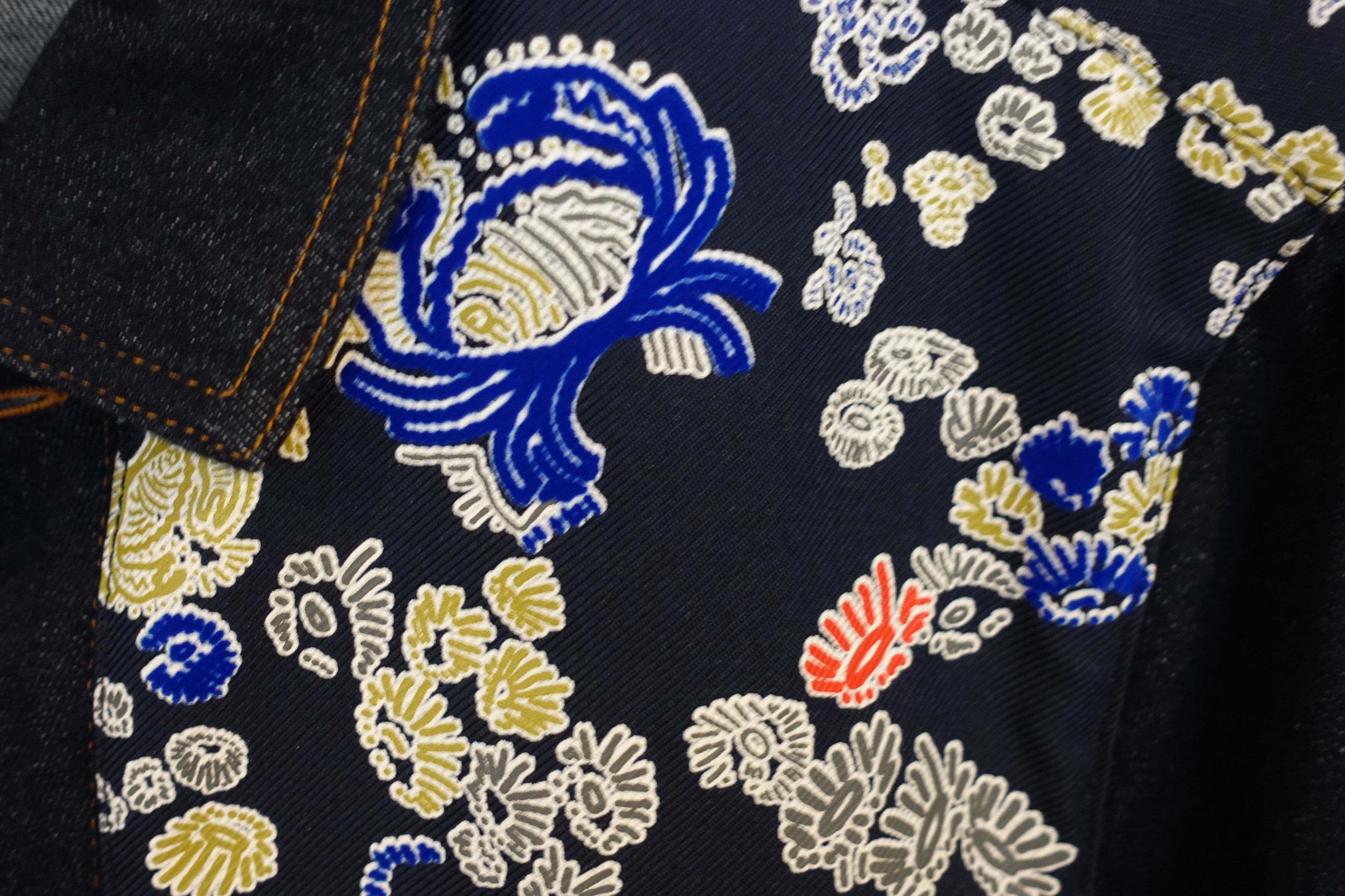 Jil Sander Jil Sander Denim patchy floral sea Size US M / EU 48-50 / 2 - 4 Thumbnail