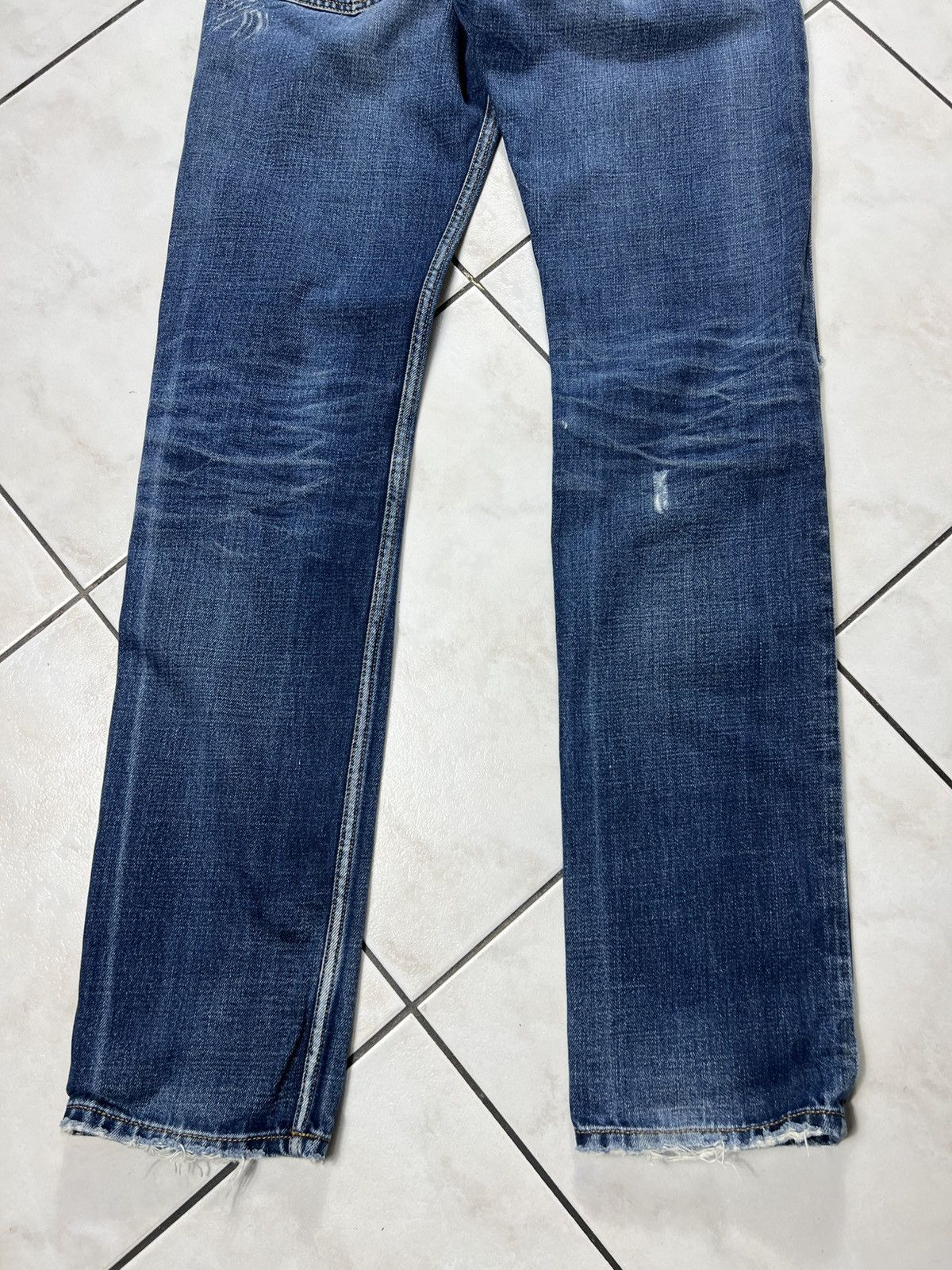 Diesel Vintage Diesel shioner distressed denim jeans slim skinny Size US 30 / EU 46 - 13 Thumbnail