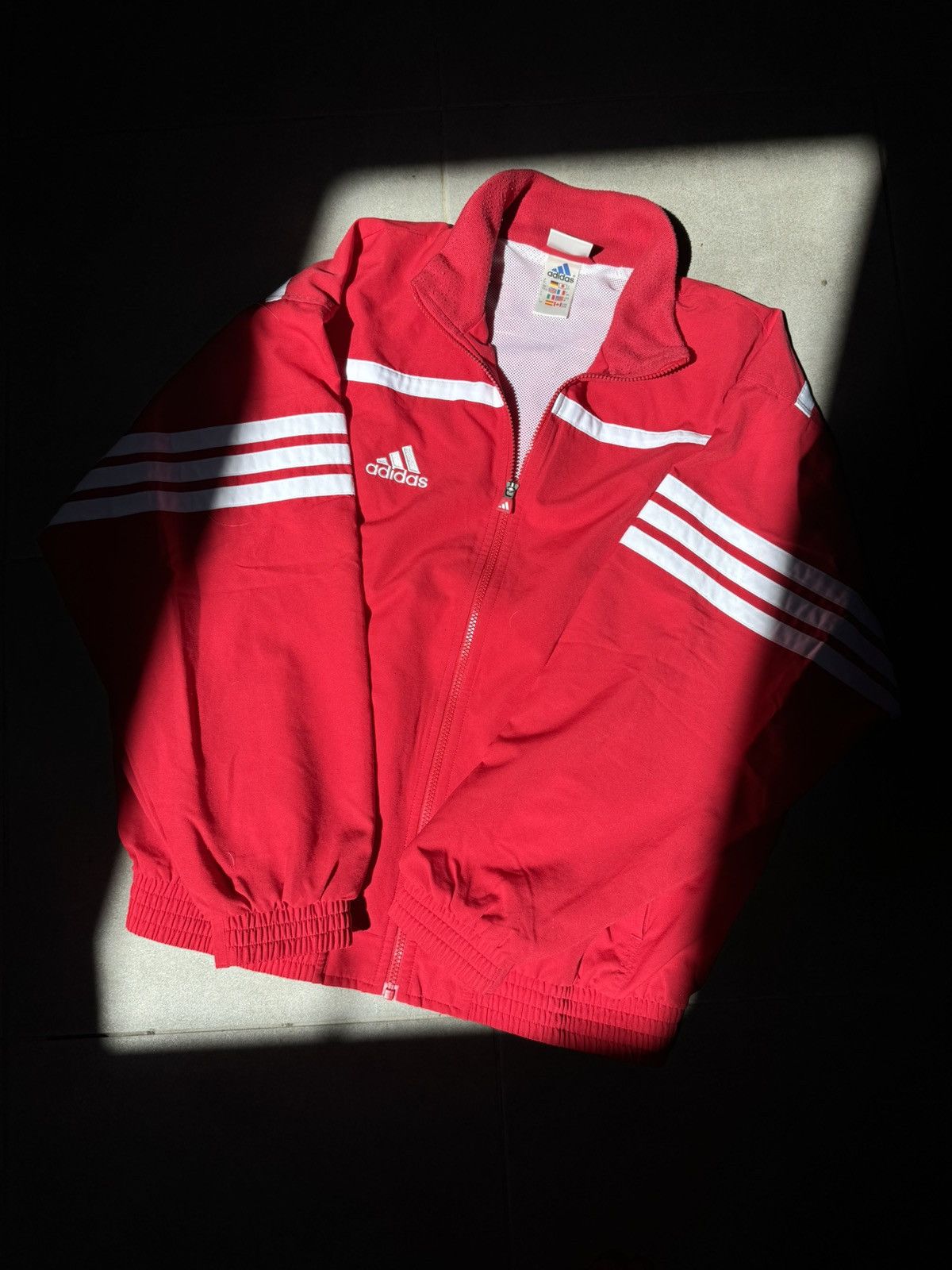 Adidas × Vintage Adidas Suisse vintage red jacket 00’ Size US M / EU 48-50 / 2 - 2 Thumbnail