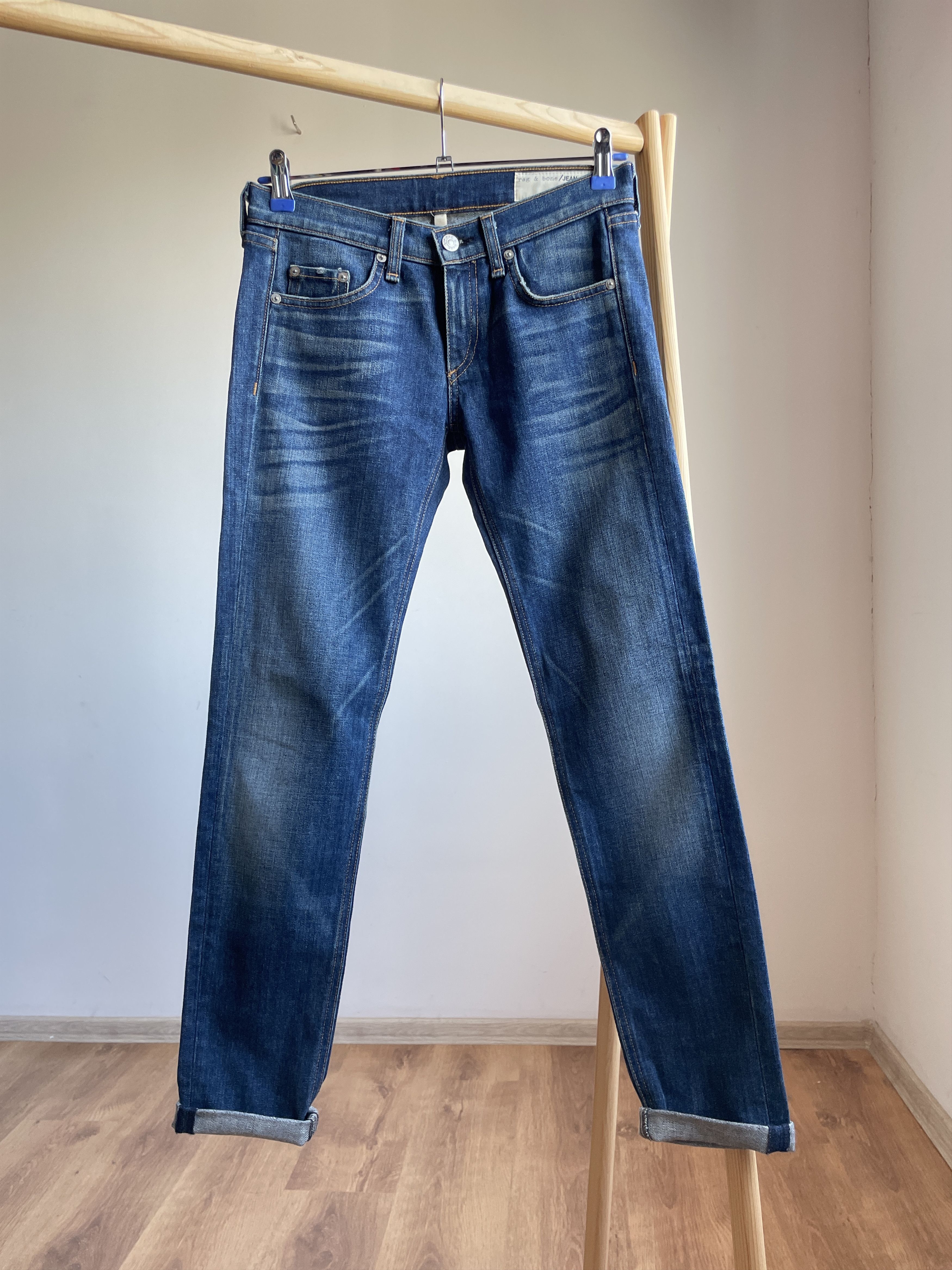 Rag & Bone Rag & Bone The Dre Womens Skinny Boyfriend Denim Size 24 Size 24" / US 00 / IT 34 - 1 Thumbnail