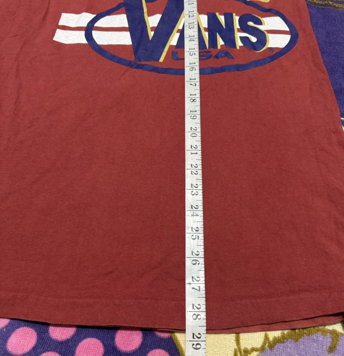 Vans × Vintage Vintage VANS USA Streetwear Shirt Size US L / EU 52-54 / 3 - 13 Thumbnail