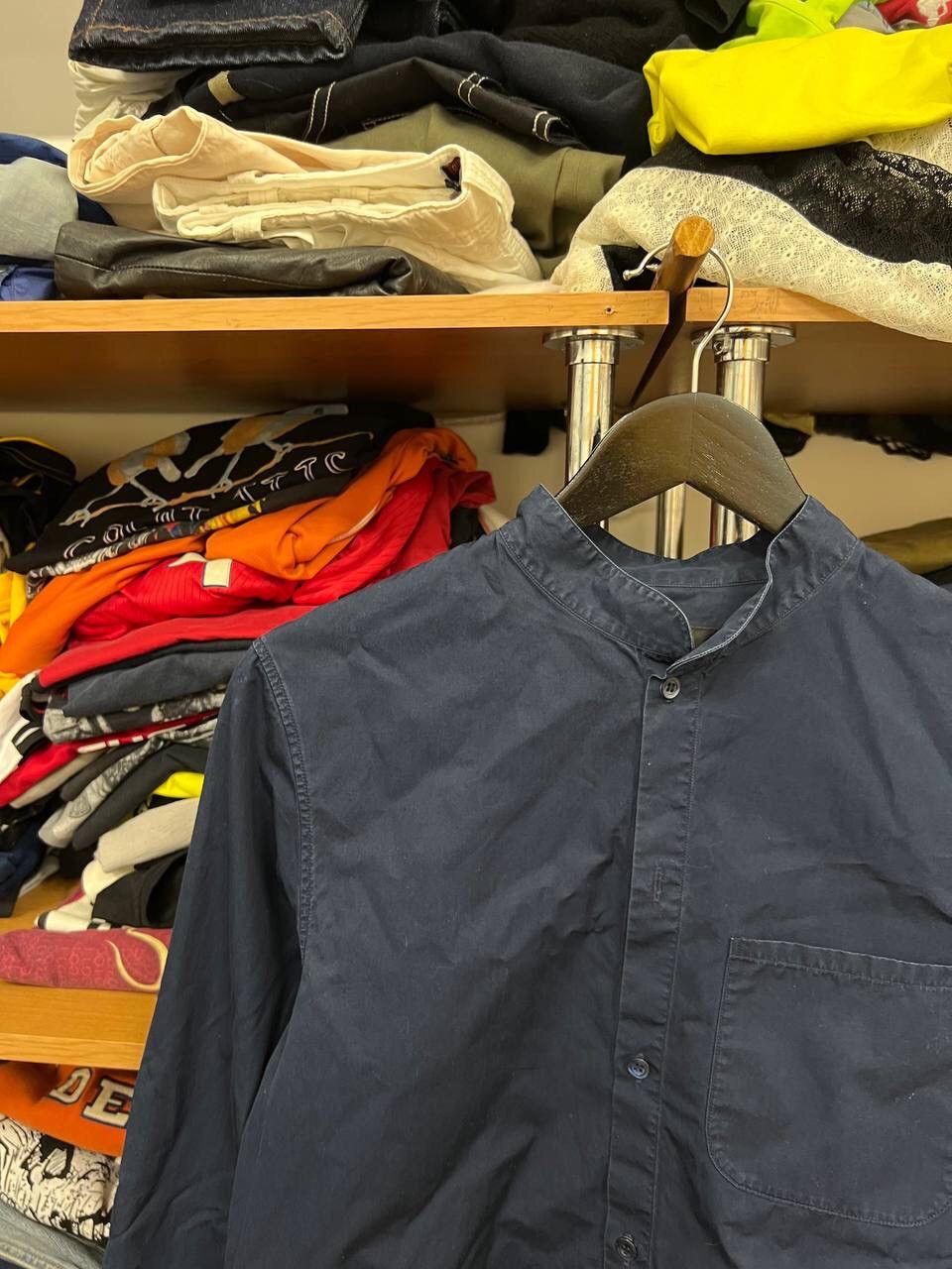 A.P.C. A.P.C. Button Up Shirt Streetwear Faded Size US XS / EU 42 / 0 - 2 Thumbnail