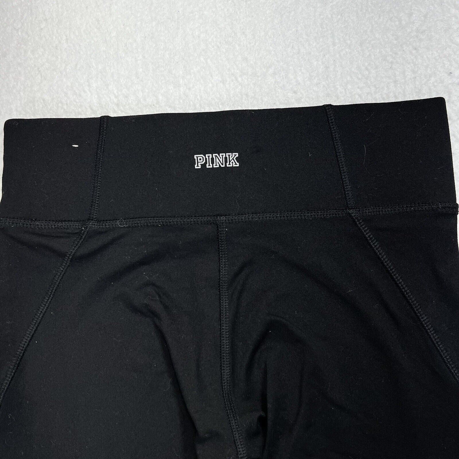 Pink Victoria's Secret Athletic Stretch Yoga Pants Leggings Size 26" / US 2 / IT 38 - 6 Thumbnail