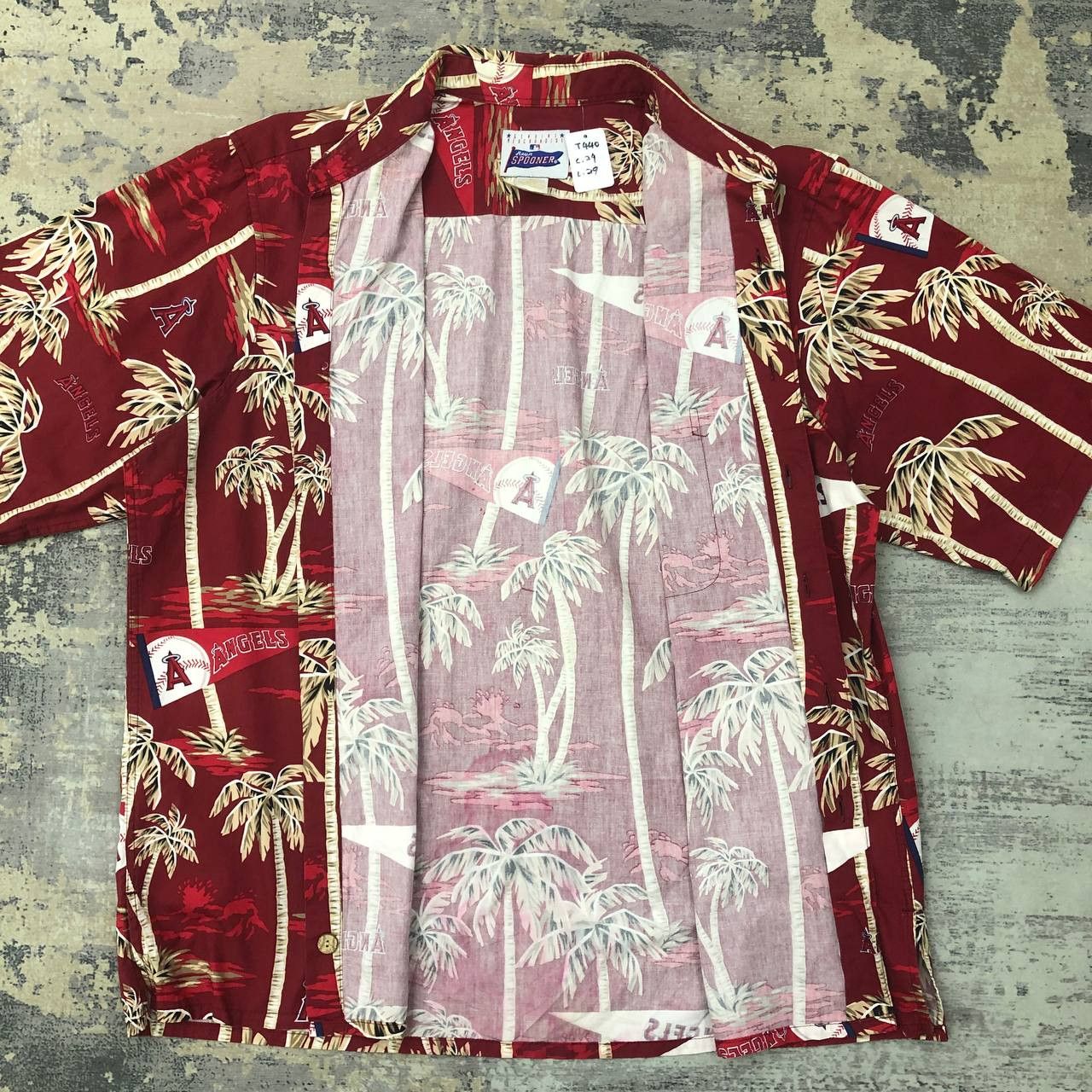 Reyn Spooner T440 VTG REYN SPOONER X ANGELS MLB HAWAII SHIRTS Size US L / EU 52-54 / 3 - 3 Thumbnail