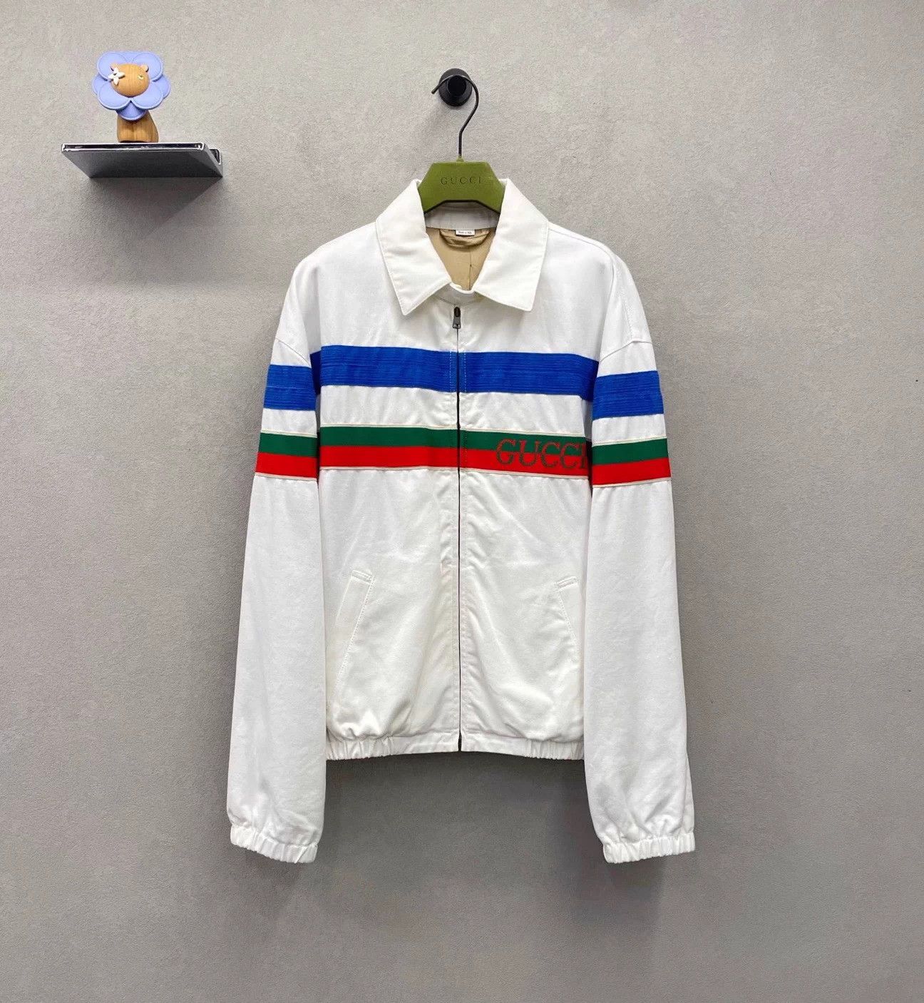 Gucci Gucci White Jacket 44 (chest 112cm) Size US S / EU 44-46 / 1 - 1 Thumbnail