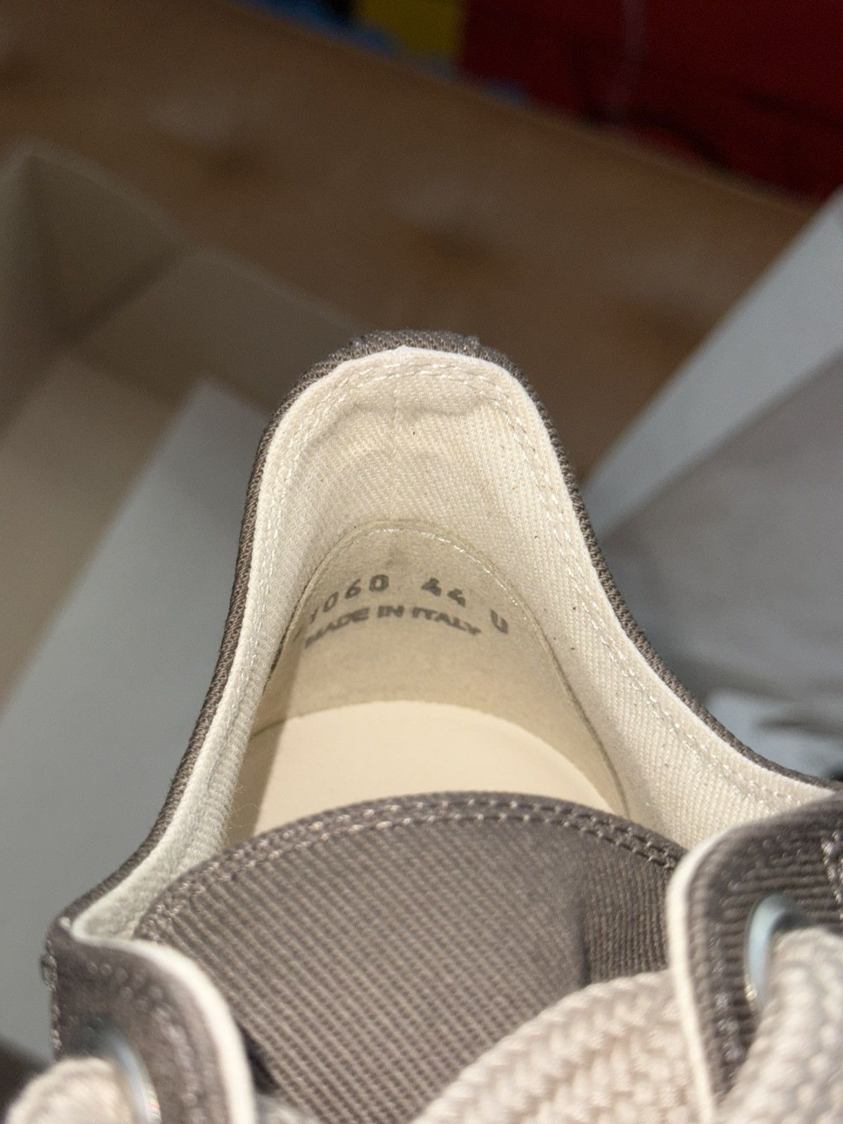 Rick Owens Drkshdw Rick owens 'dust' jumbo lace canvas sneakers Size US 11 / EU 44 - 11 Thumbnail