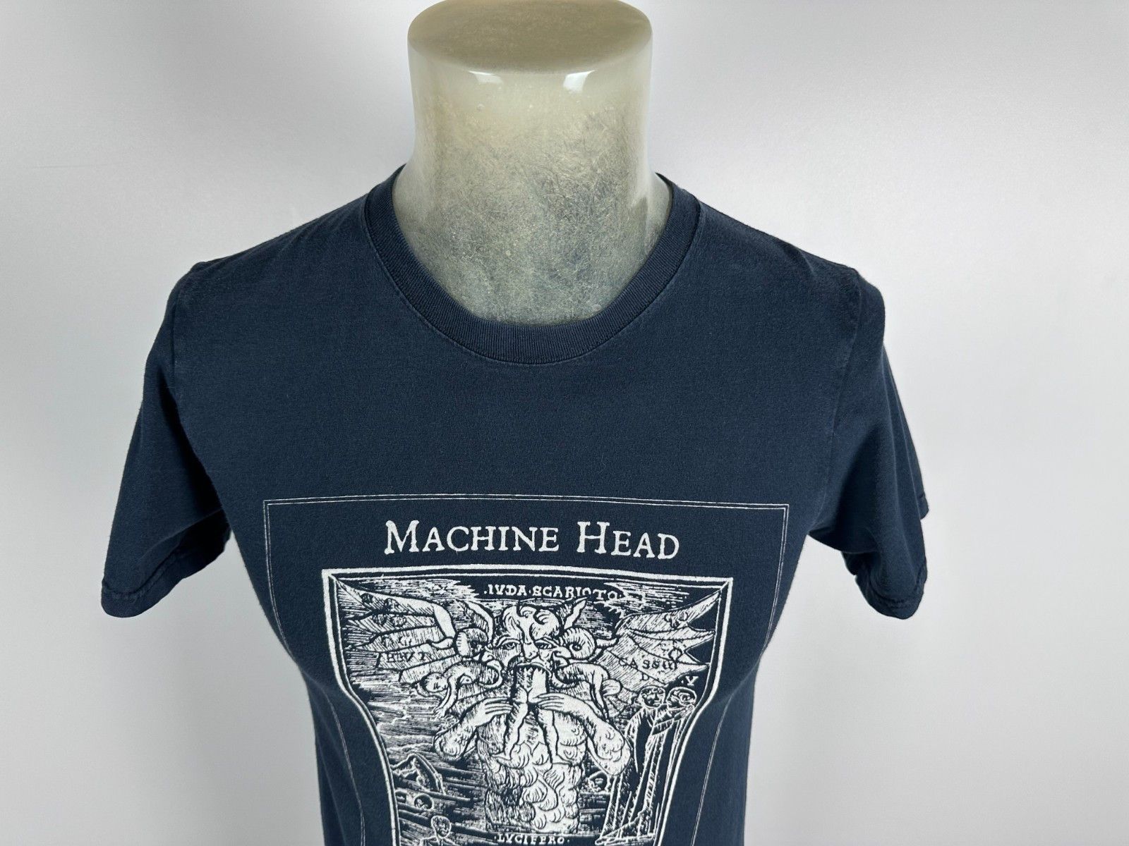 Fruit Of The Loom 2000s Machine Head The Blackening Tour Black Band T-Shirt Size US S / EU 44-46 / 1 - 2 Thumbnail