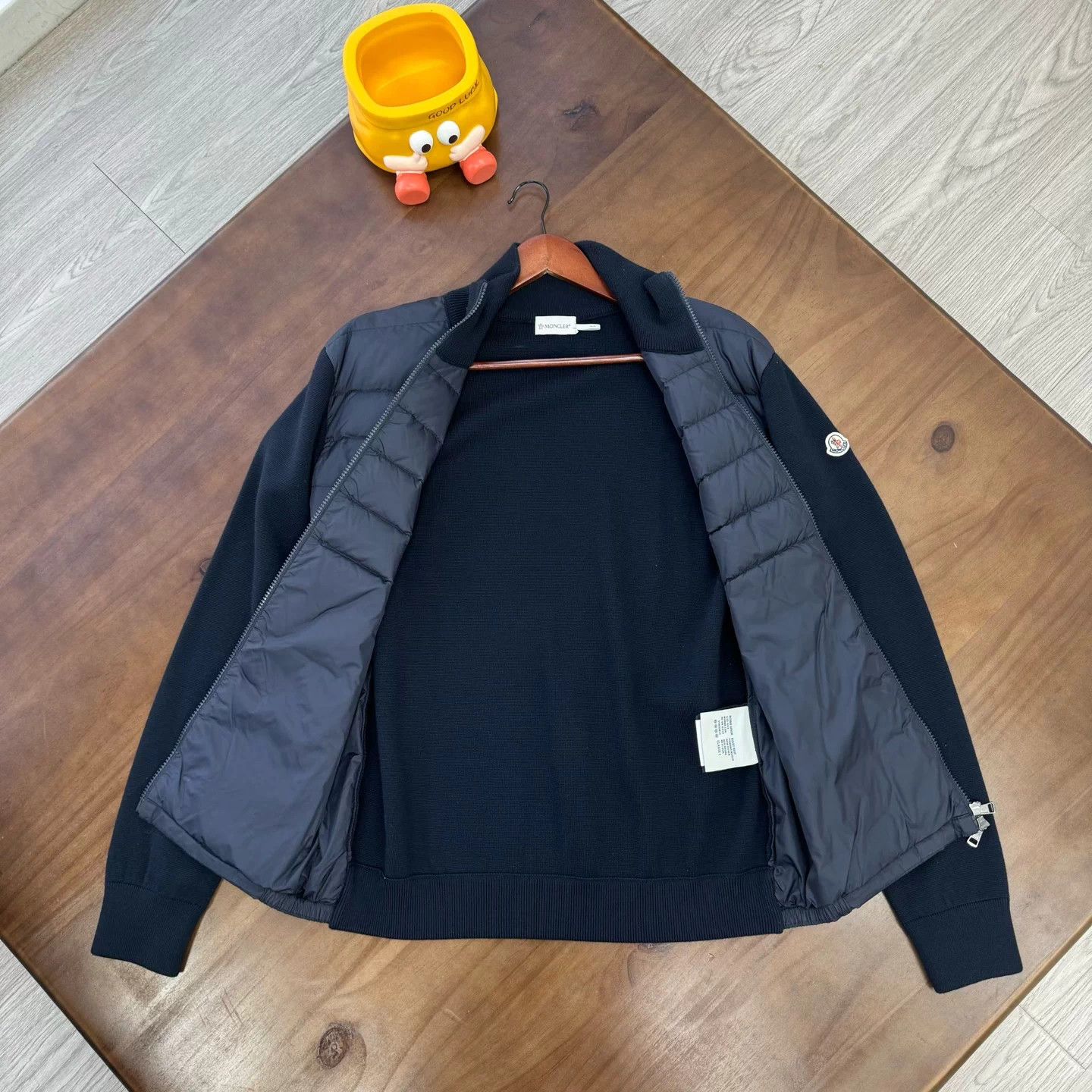 Other Moncler Patchwork Zip Jacket Navy XL New Size US XL / EU 56 / 4 - 3 Thumbnail