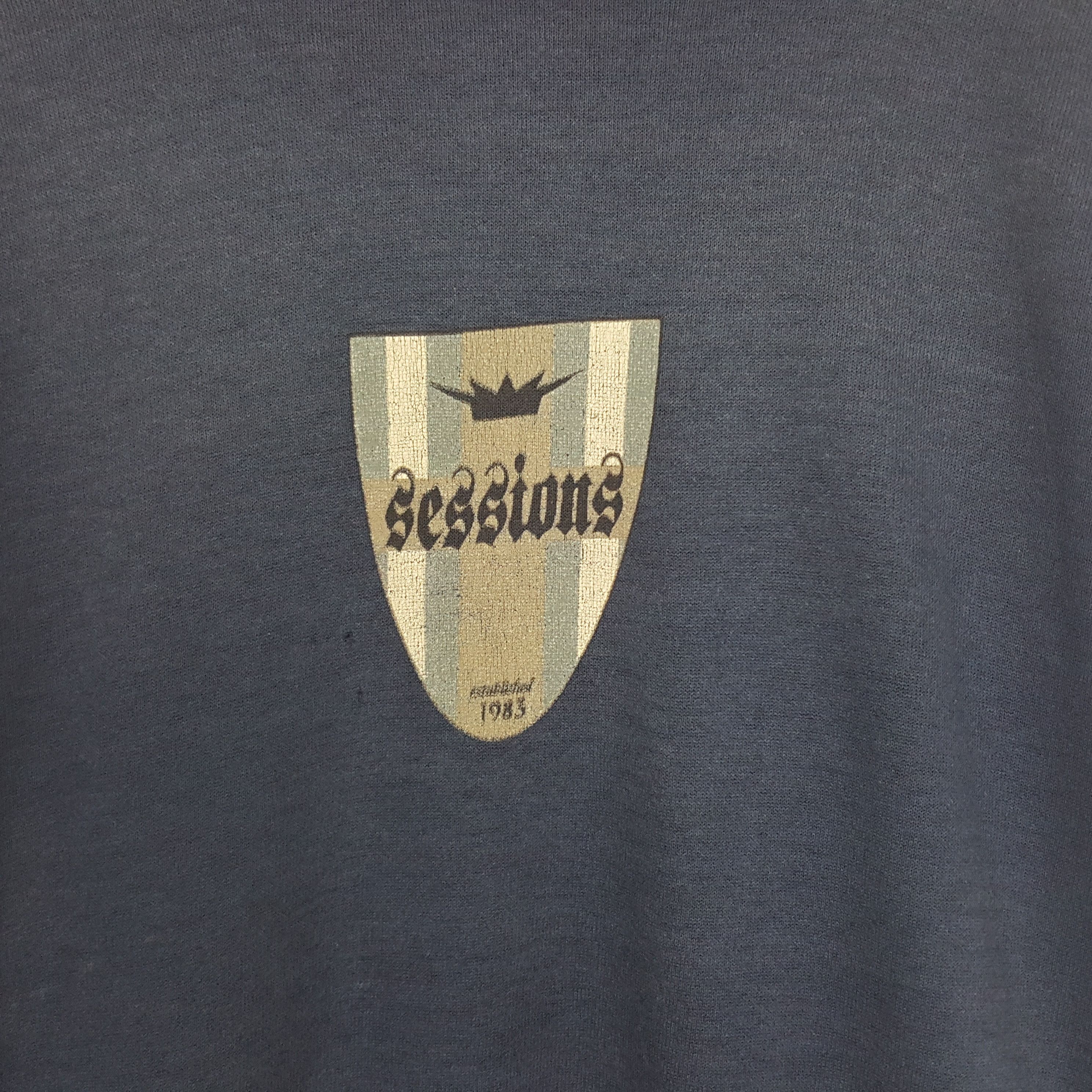 Sessions × Vintage Vintage Sesions Logo Sweatshirt Size US M / EU 48-50 / 2 - 2 Thumbnail
