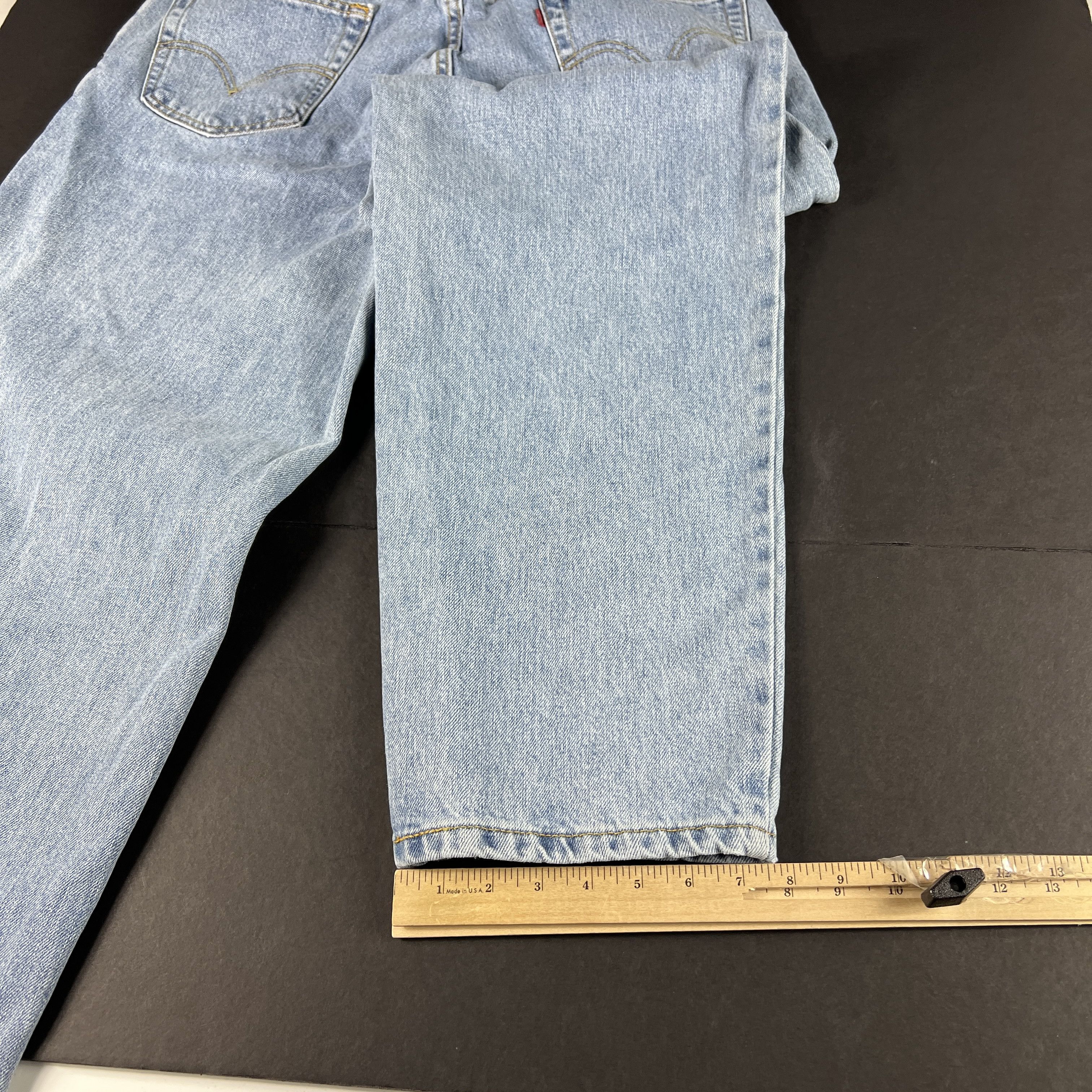 Levi's Y2K Levi's Jeans 560 Loose Tapered Blue Faded Cotton Denim Size US 36 / EU 52 - 16 Thumbnail