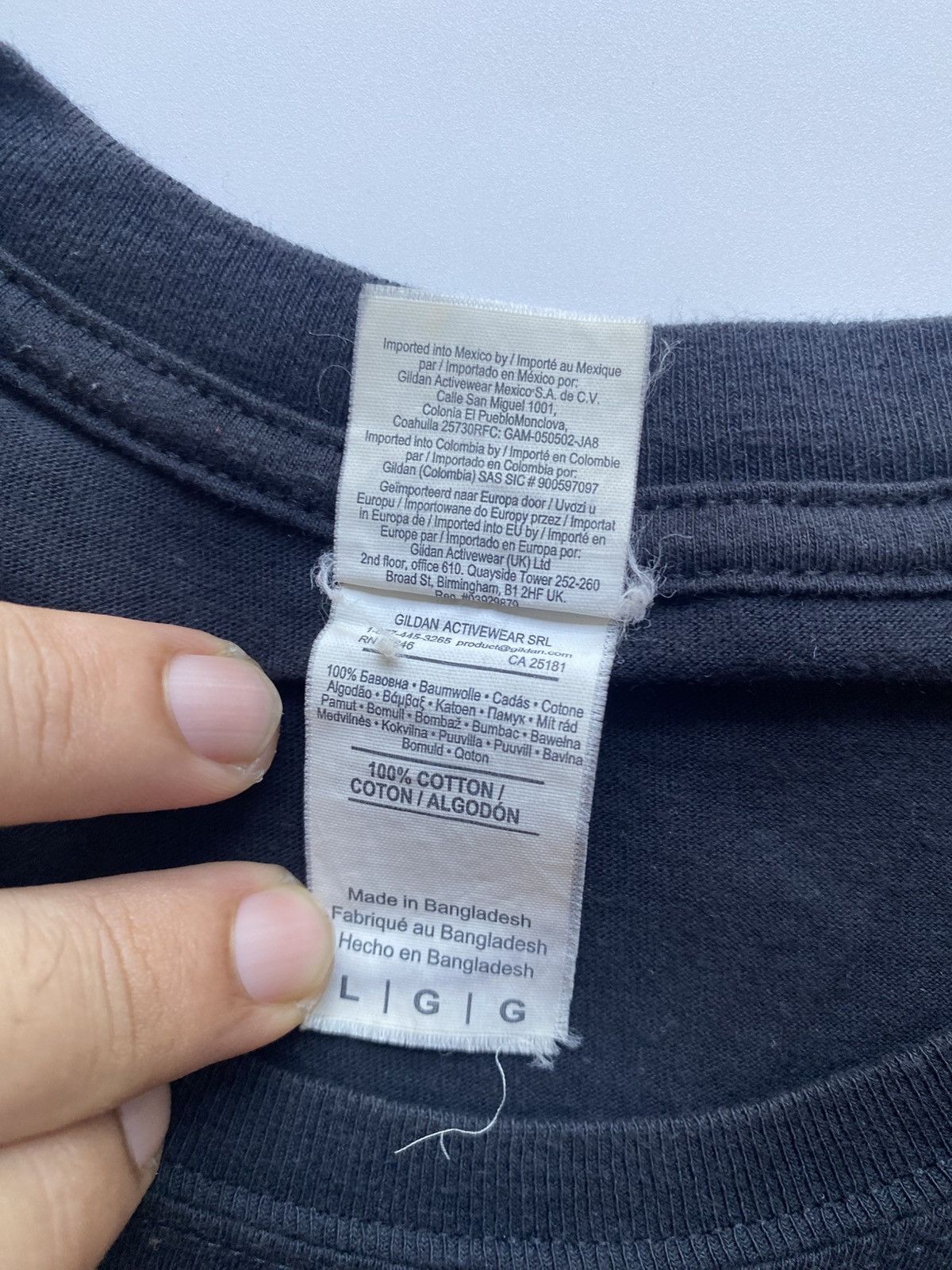Band Tees PLACEBO Size US L / EU 52-54 / 3 - 6 Thumbnail