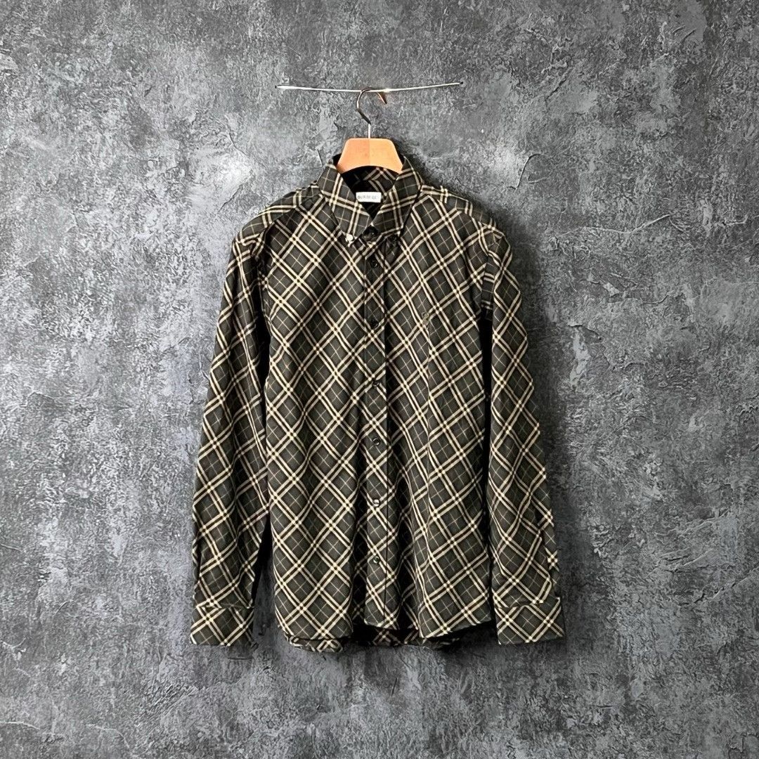 Burberry Burberry Cotton Plaid Shirt xs Men Size US XS / EU 42 / 0 - 1 Thumbnail