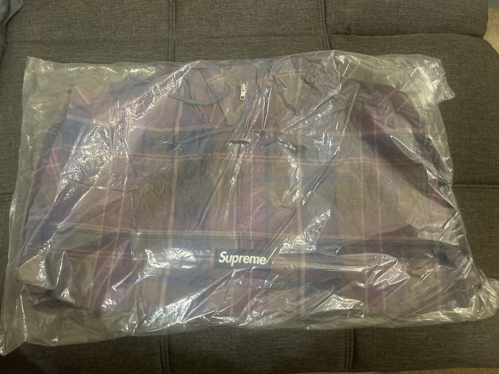 Supreme Supreme Cotton Utility Anorak Plaid Size US XL / EU 56 / 4 - 3 Thumbnail
