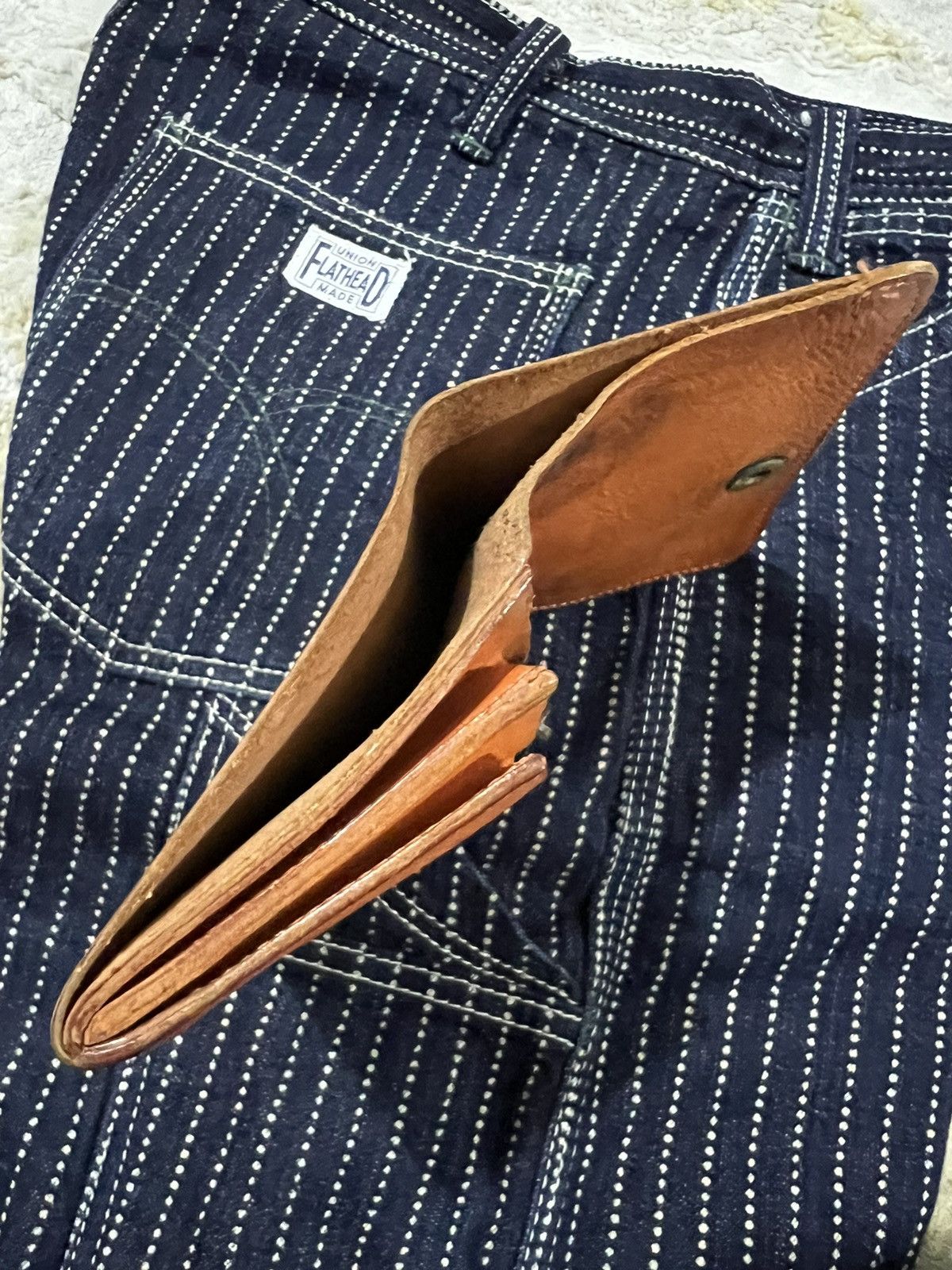Il Bisonte Il Bisonte 🇮🇹 Hand Craft Leather Patina Bifold Wallets Size ONE SIZE - 9 Thumbnail