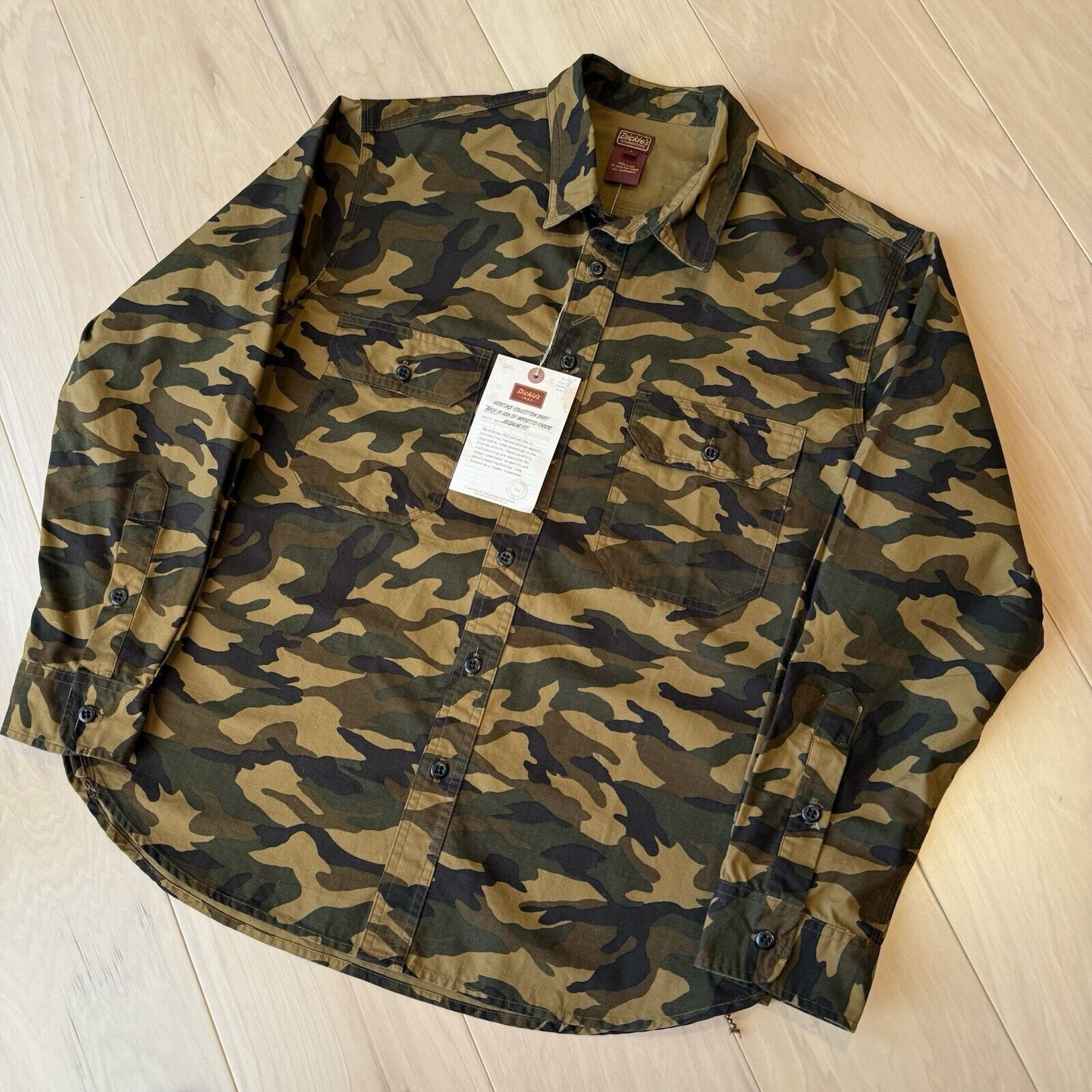 Dickies Dickies 1922 Shirt L Multicolor Button Up New York Archival Size US L / EU 52-54 / 3 - 8 Thumbnail