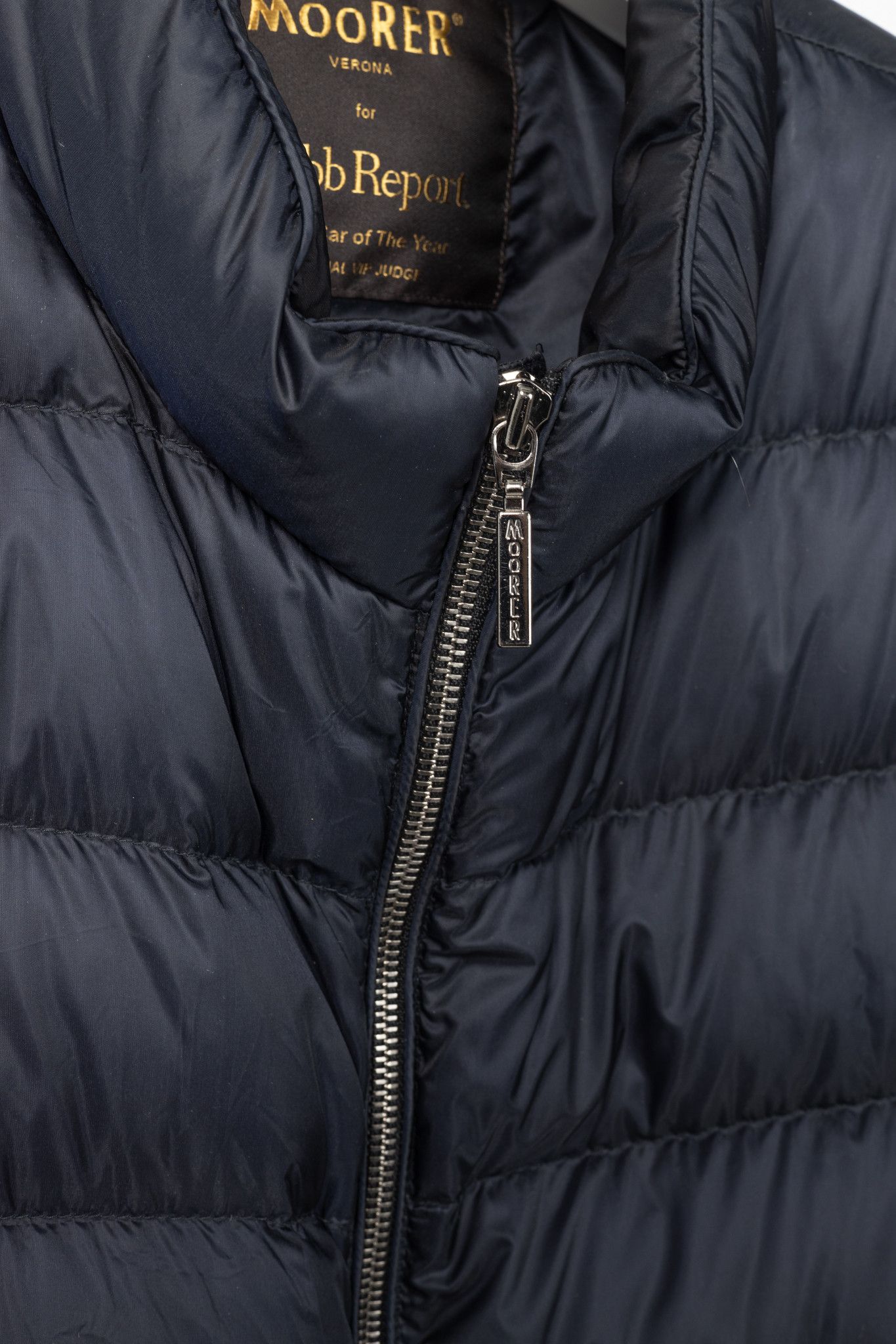 MooRER Moorer for Robb Report Navy Quilted Down Puffer Vest Size US XXL / EU 58 / 5 - 7 Thumbnail