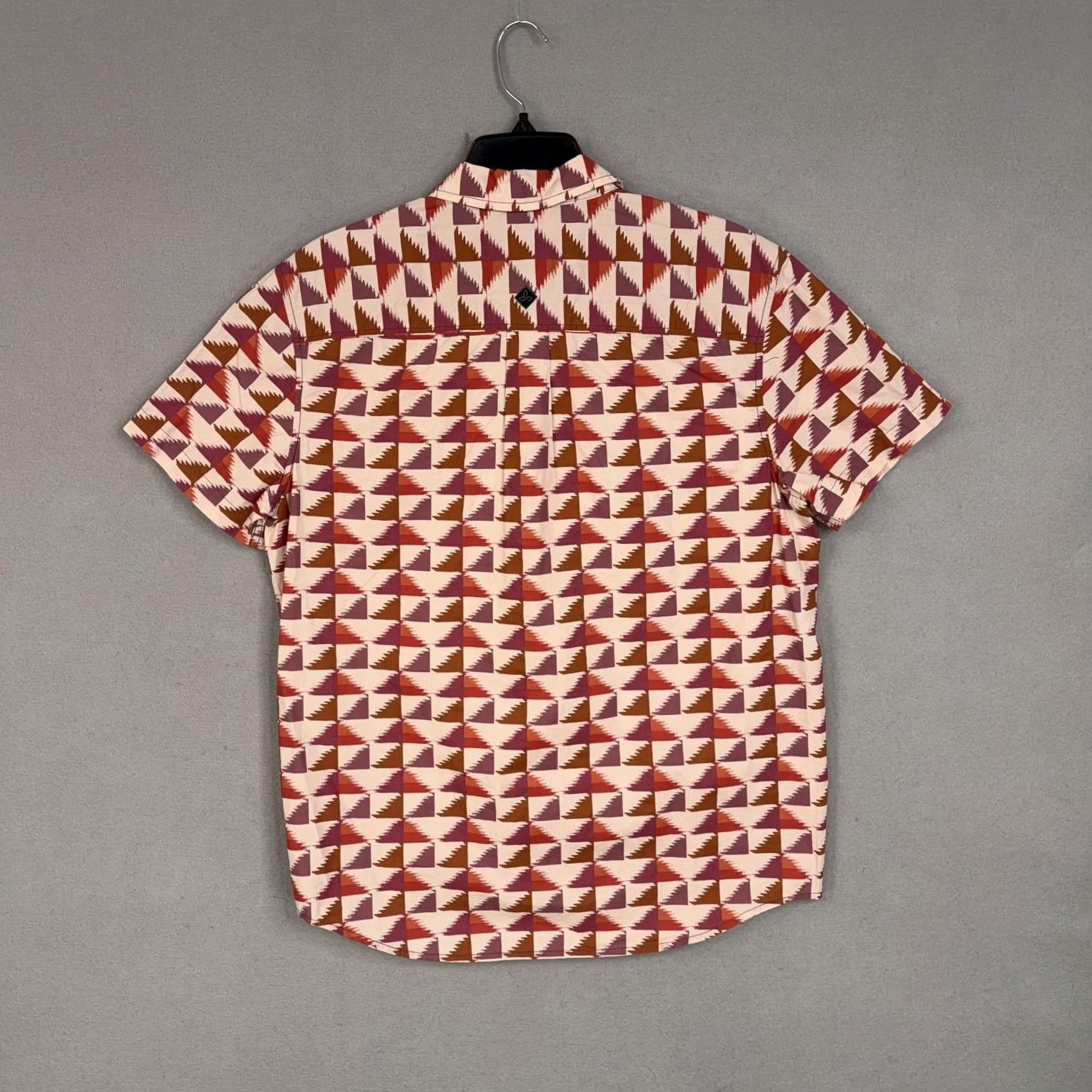 Prana prAna Shirt Men Medium Aztec Geo AOP Southwestern Outdoor Hiking Sustainable Size US M / EU 48-50 / 2 - 6 Thumbnail