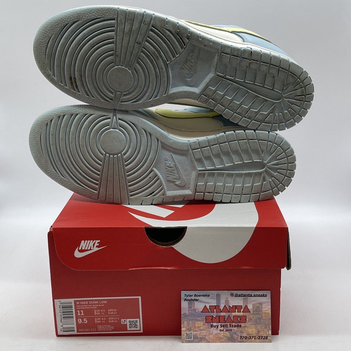 Nike Wmns dunk low ocean bliss Size US 11 / IT 41 - 7 Thumbnail