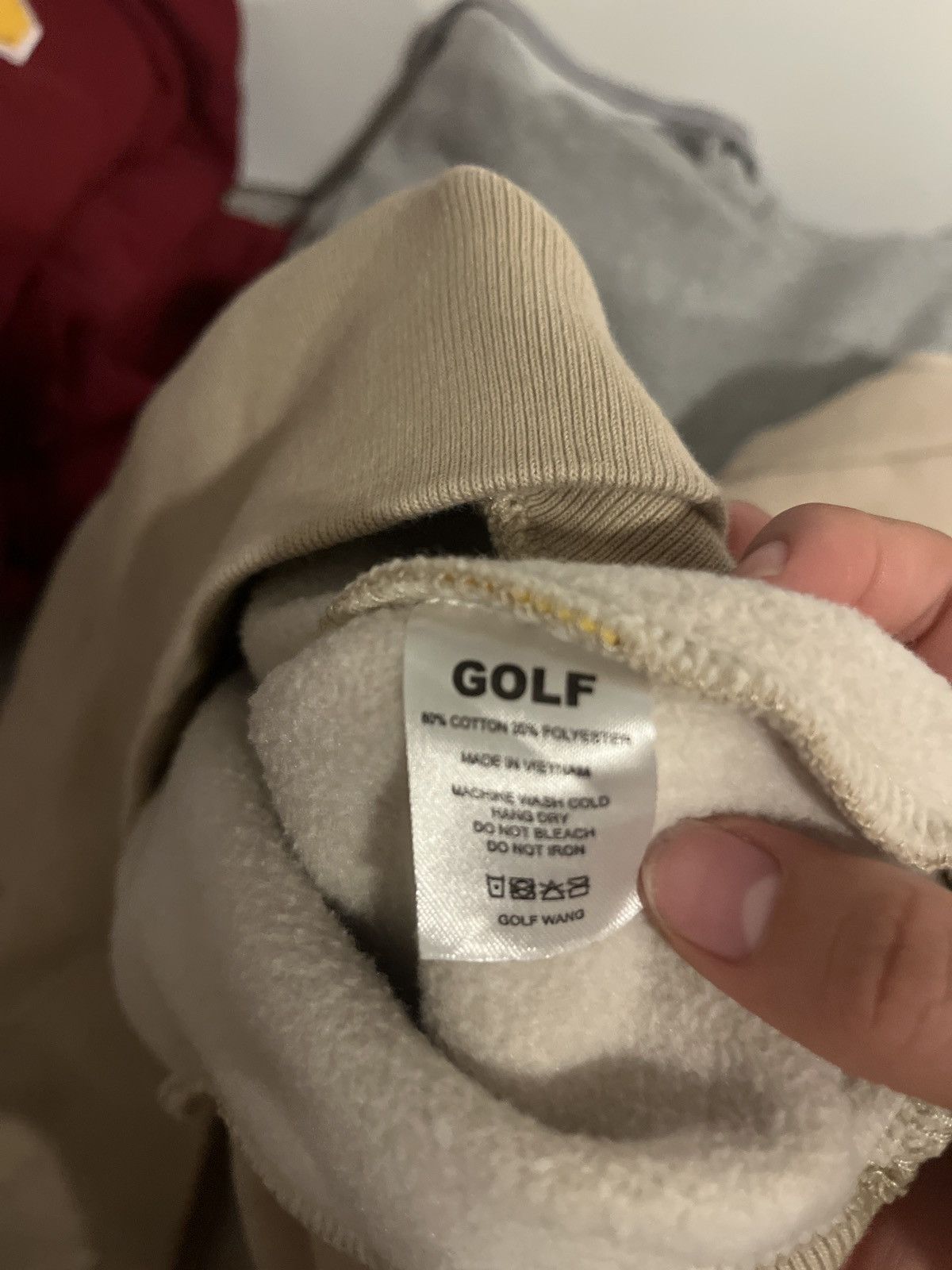 Golf Wang Golf Wang tan “Save the Bees” Hoodie Size US S / EU 44-46 / 1 - 5 Thumbnail