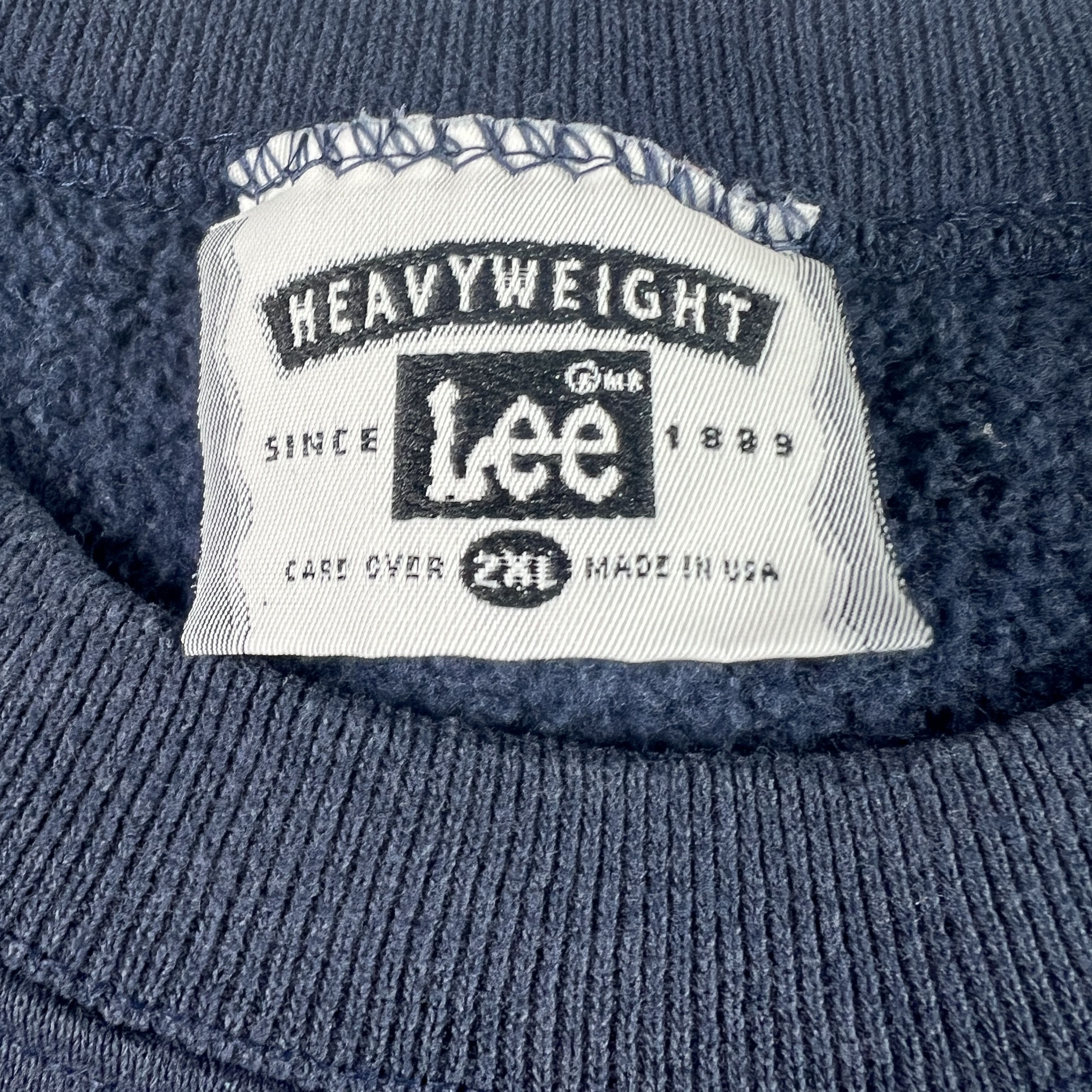 Lee × NBA × Vintage VTG Lee NBA Indiana Pacers Sweatshirt Blue Thrashed Crewneck Size US XXL / EU 58 / 5 - 10 Thumbnail