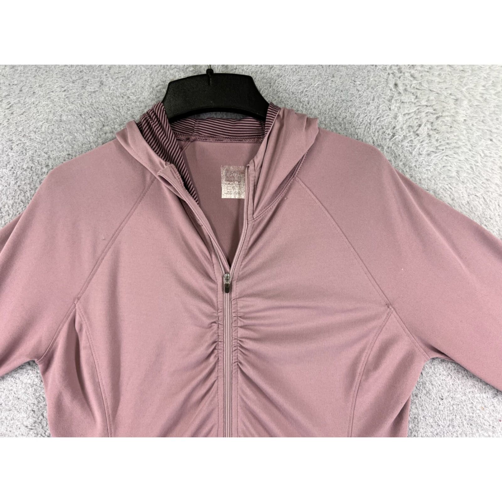 The North Face The North Face Hoodie Womens S Pink Lightweight Vaporwick Poly Blend Logo Crew Neck Pullover Sweatshirt Activewear Size S / US 4 / IT 40 - 4 Thumbnail