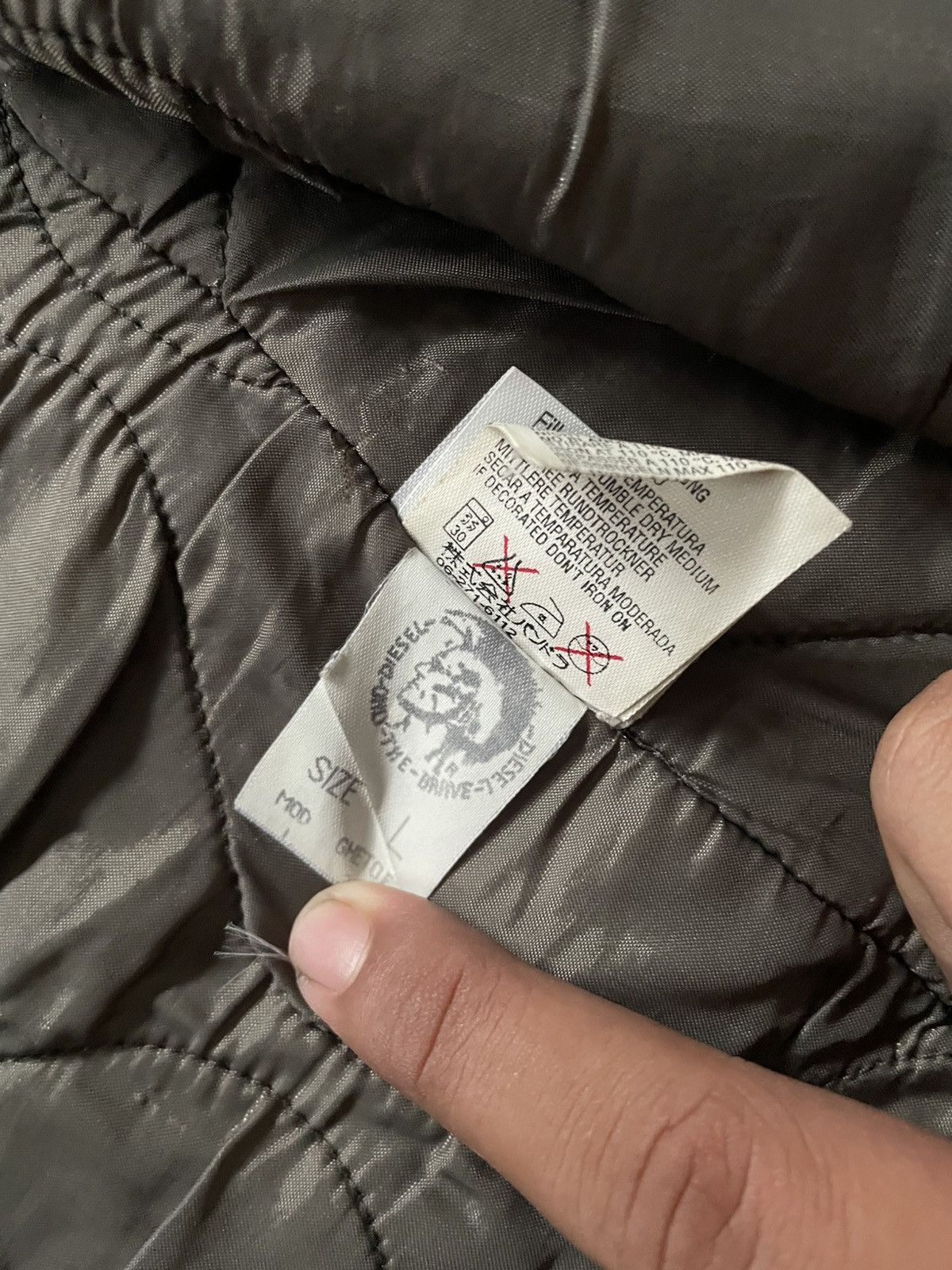 Diesel 1990’s Diesel - Lampo Zips Made in Italy Detroit Jacket Size US XL / EU 56 / 4 - 13 Thumbnail